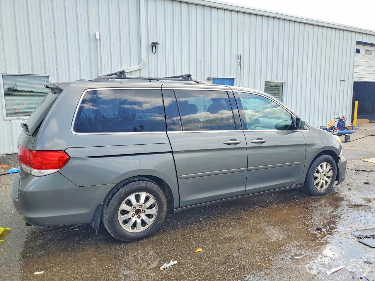 2008 Honda Odyssey Exl Gray vin: 5FNRL38658B066498