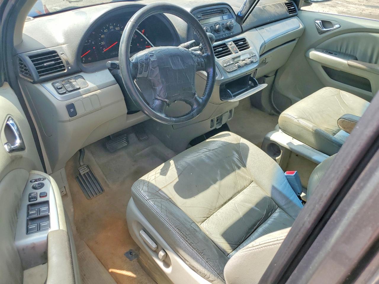 2008 Honda Odyssey Exl Gray vin: 5FNRL38658B066498