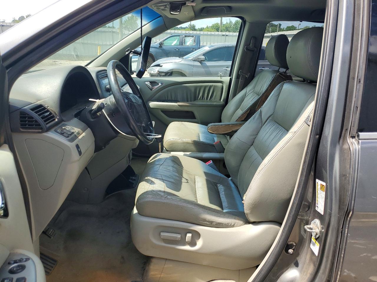 2008 Honda Odyssey Exl Gray vin: 5FNRL38658B066498