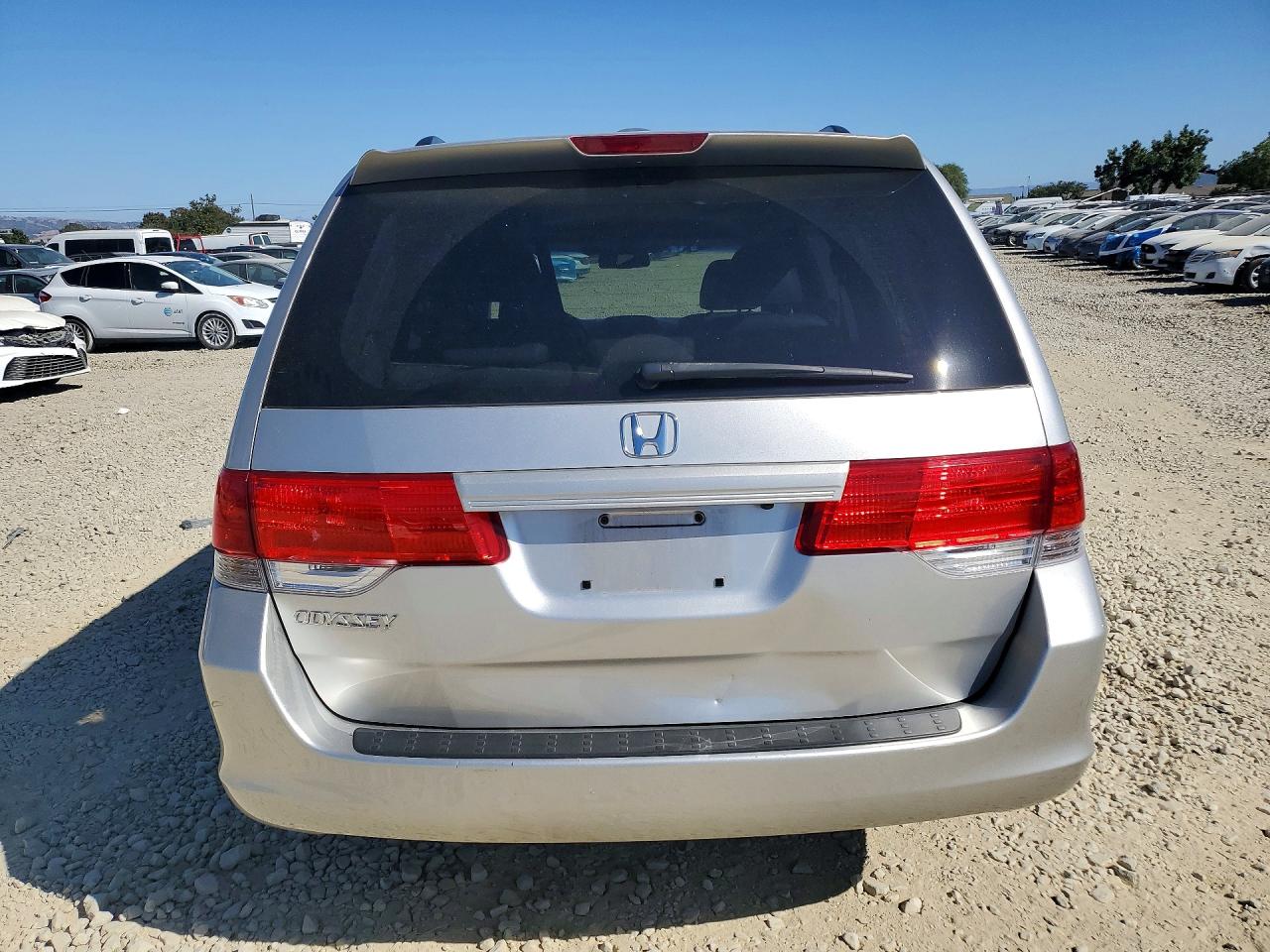 2008 Honda Odyssey Exl Silver vin: 5FNRL38658B086153
