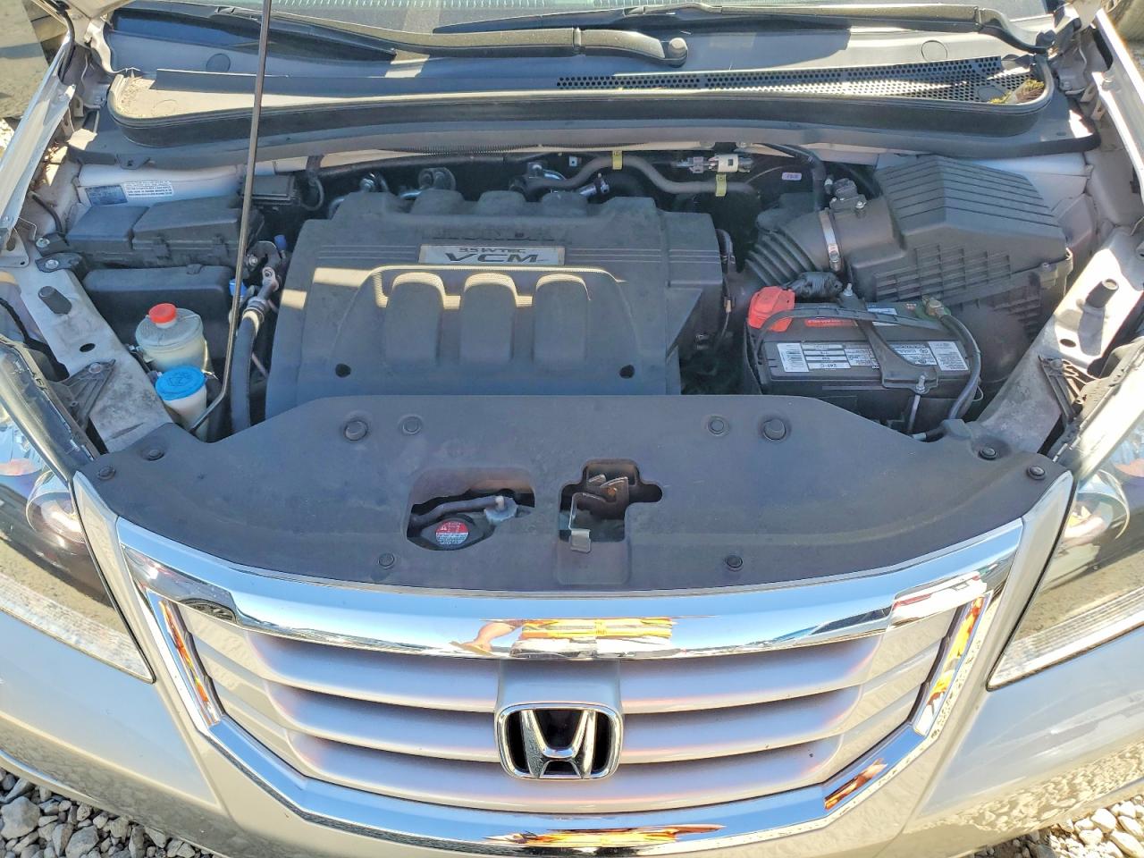 2008 Honda Odyssey Exl Silver vin: 5FNRL38658B086153