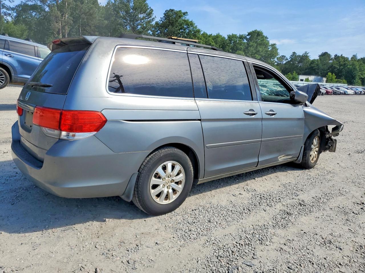 2009 Honda Odyssey Exl Black vin: 5FNRL38659B027833