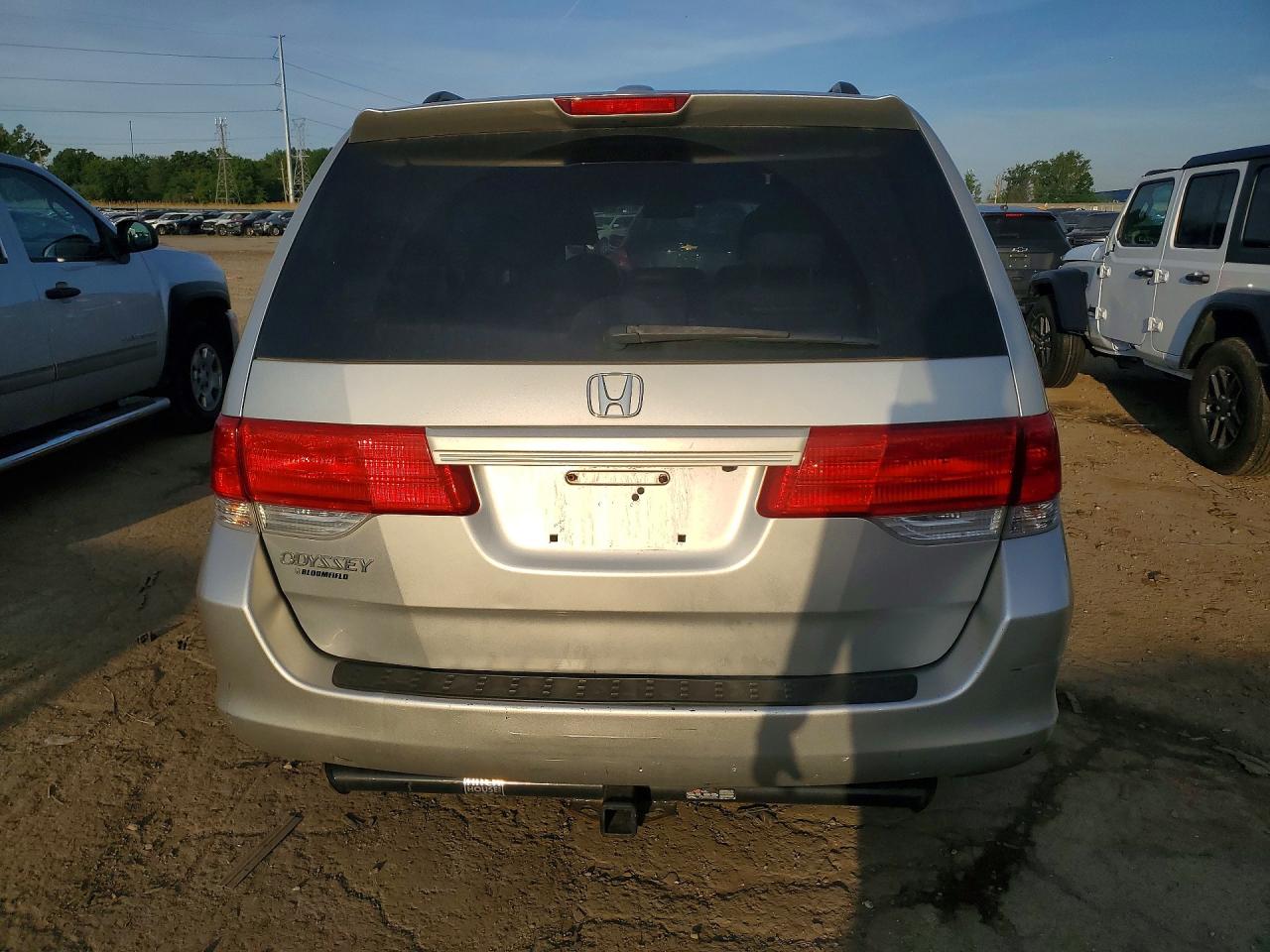 2009 Honda Odyssey Exl Silver vin: 5FNRL38659B032367