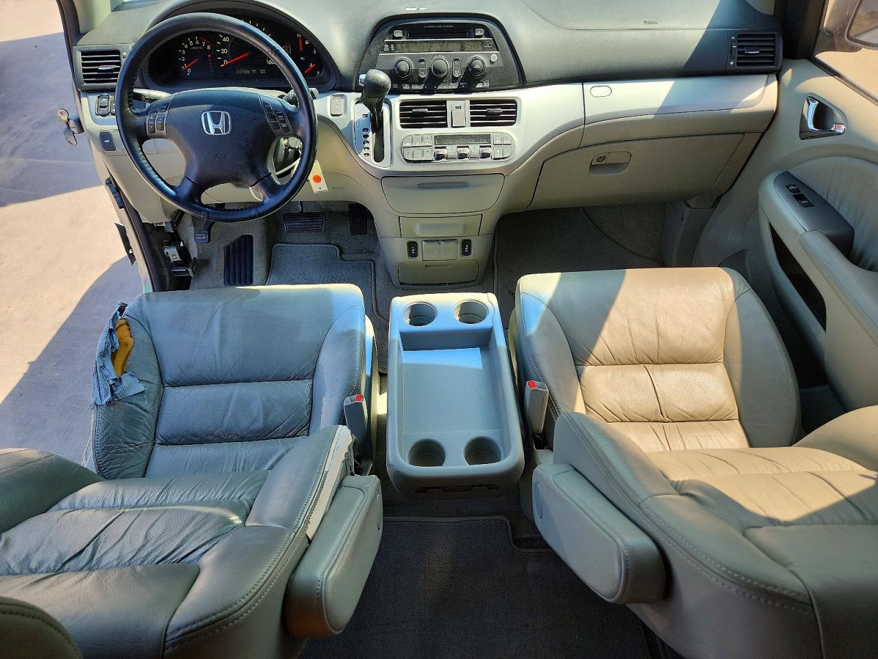 2009 Honda Odyssey Exl Silver vin: 5FNRL38659B047306