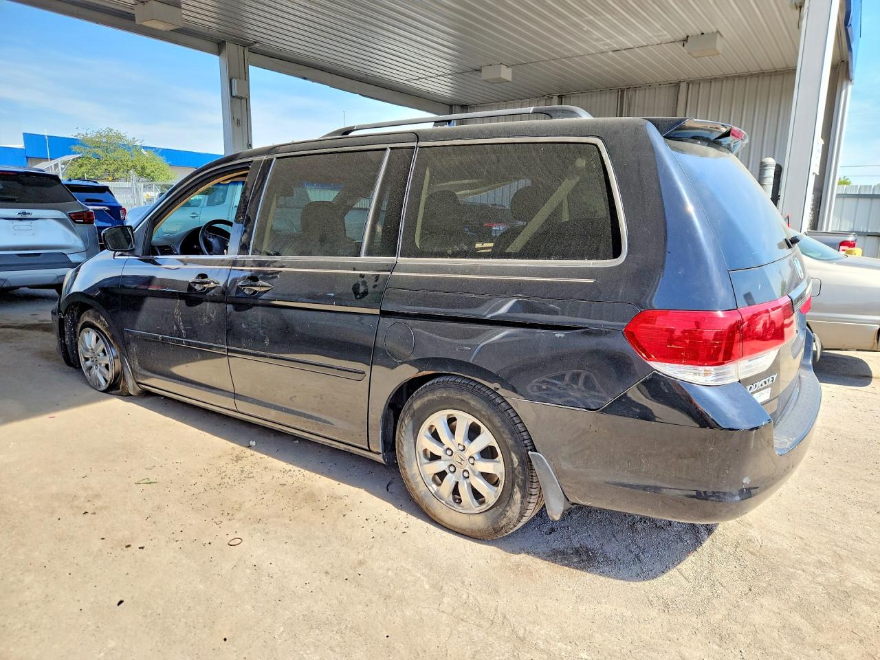 2009 Honda Odyssey Exl Black vin: 5FNRL38659B056135
