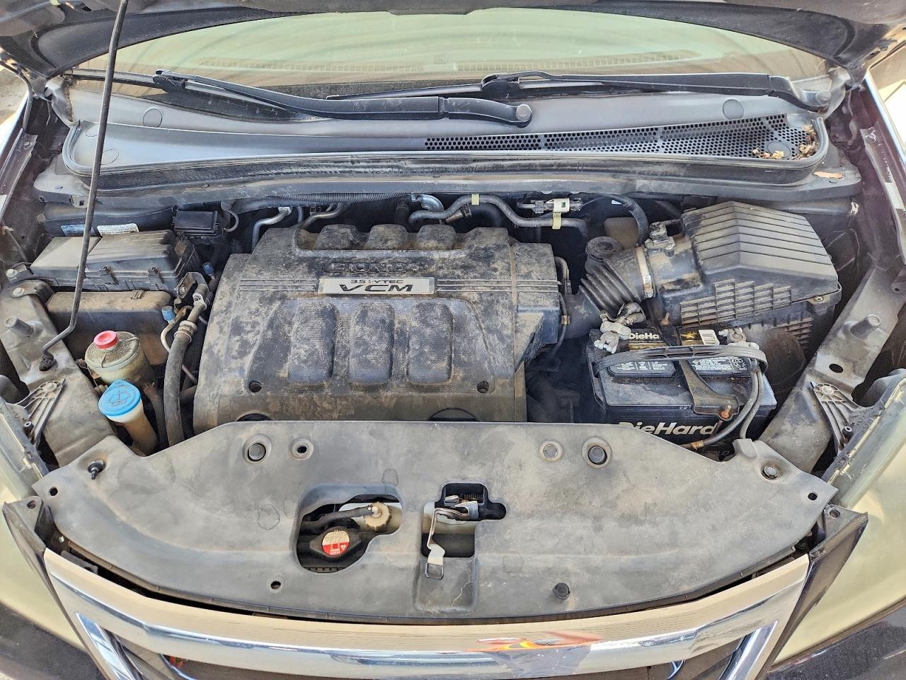 2009 Honda Odyssey Exl Black vin: 5FNRL38659B056135