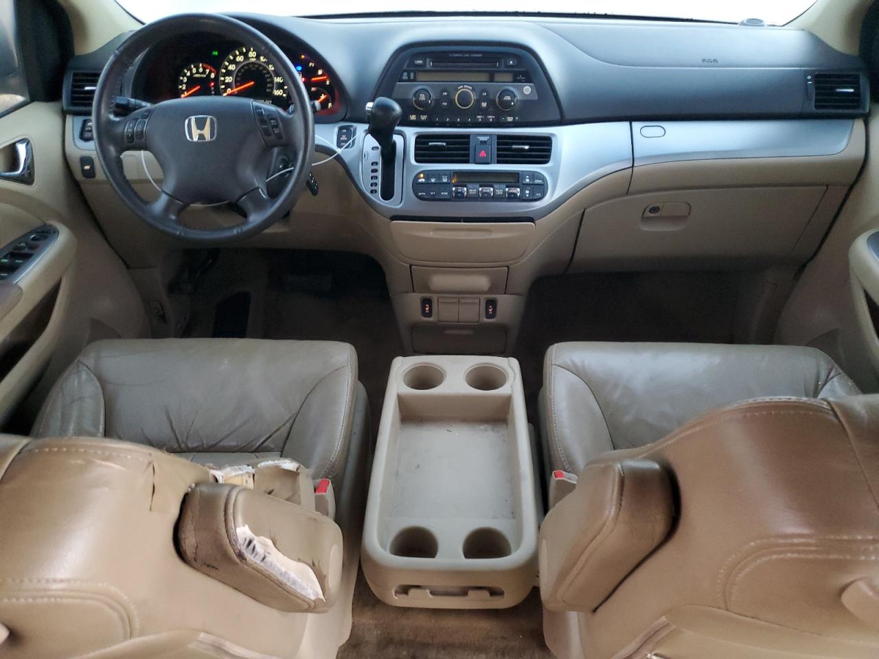 2009 Honda Odyssey Exl Gold vin: 5FNRL38659B408517