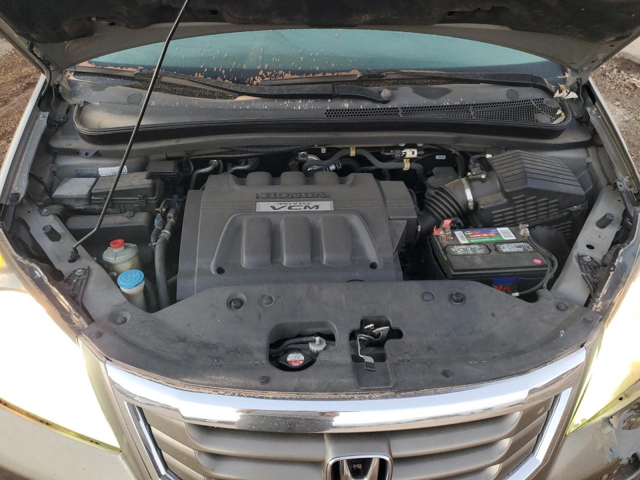 2009 Honda Odyssey Exl Gold vin: 5FNRL38659B408517