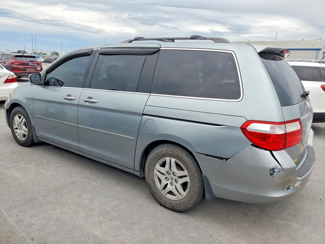 2005 Honda Odyssey Exl Charcoal vin: 5FNRL38665B028354