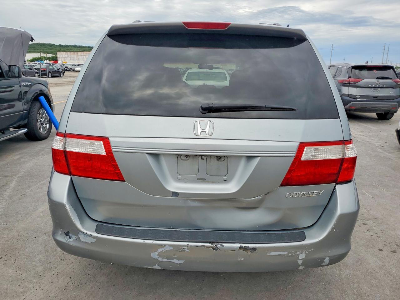 2005 Honda Odyssey Exl Charcoal vin: 5FNRL38665B028354