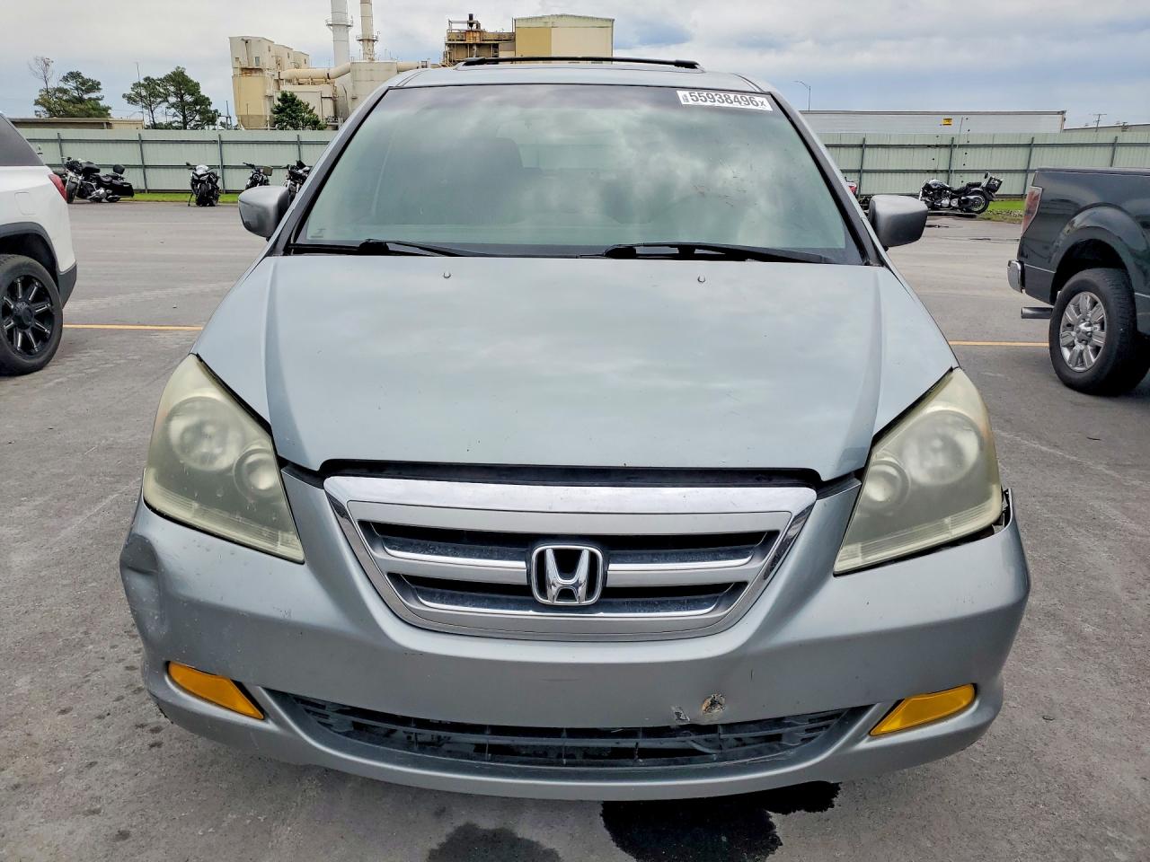 2005 Honda Odyssey Exl Charcoal vin: 5FNRL38665B028354