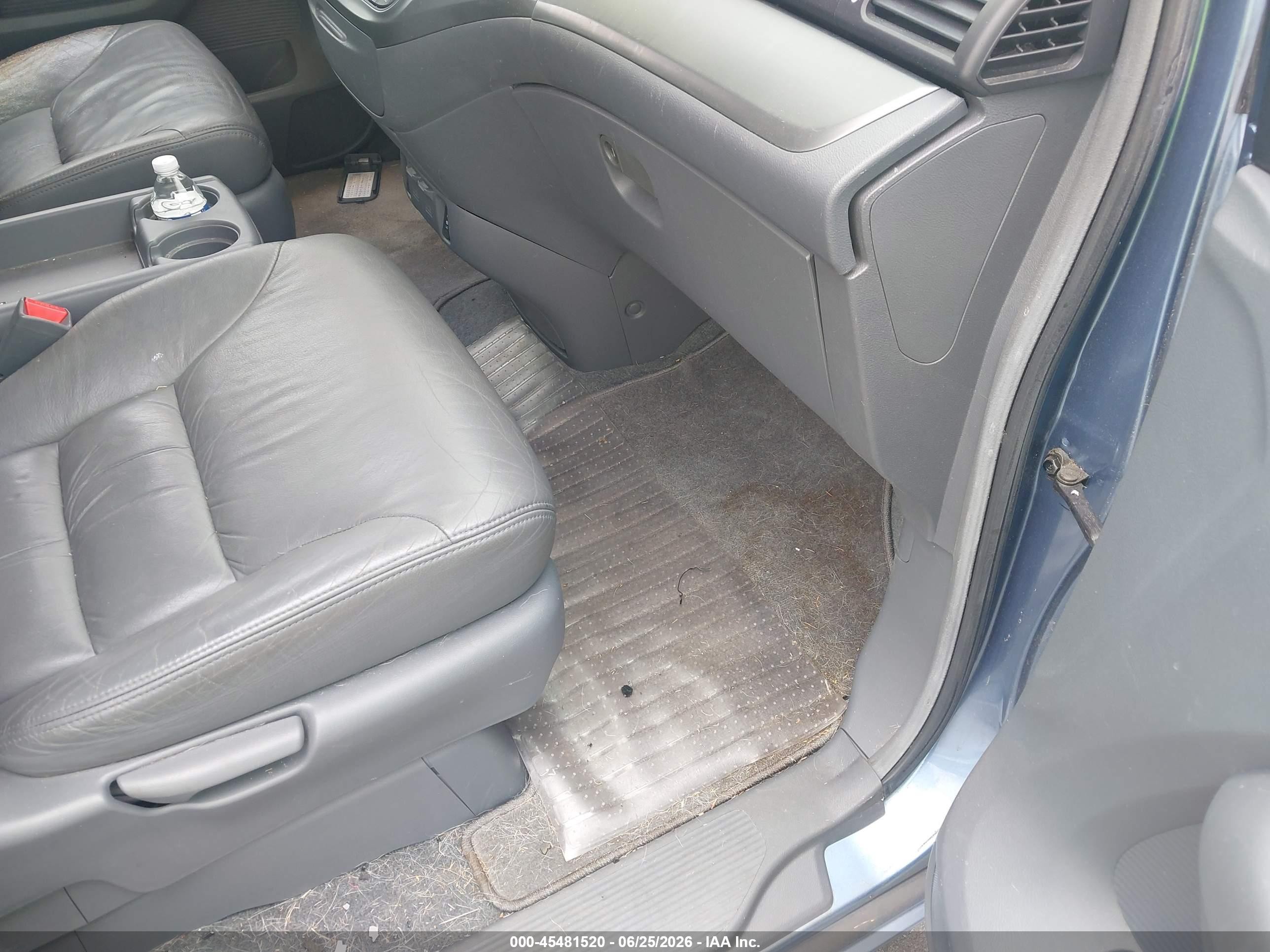 2005 Honda Odyssey Ex-l Light Blue vin: 5FNRL38665B090577
