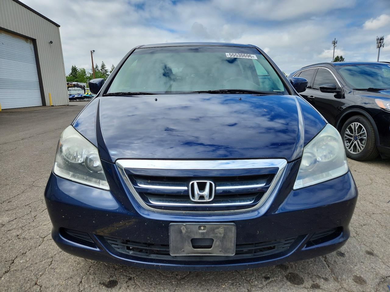 2005 Honda Odyssey Exl Синий vin: 5FNRL38665B108754