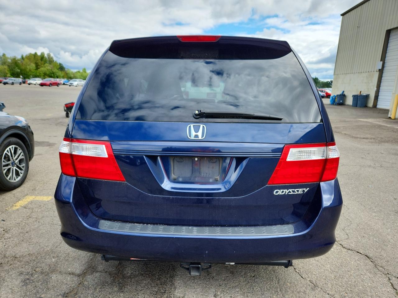 2005 Honda Odyssey Exl Синий vin: 5FNRL38665B108754