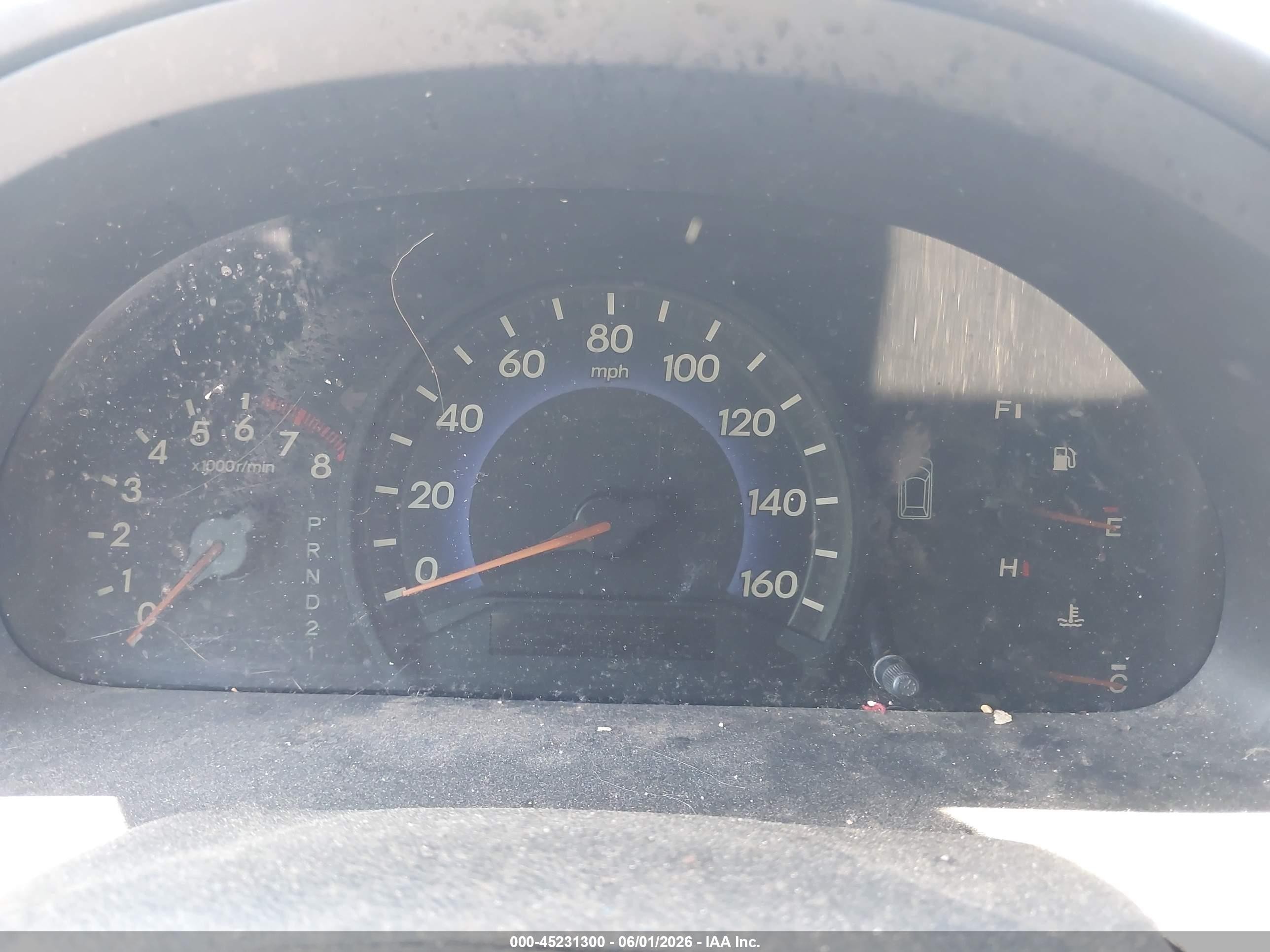 2005 Honda Odyssey Ex-l Light Blue vin: 5FNRL38665B133492