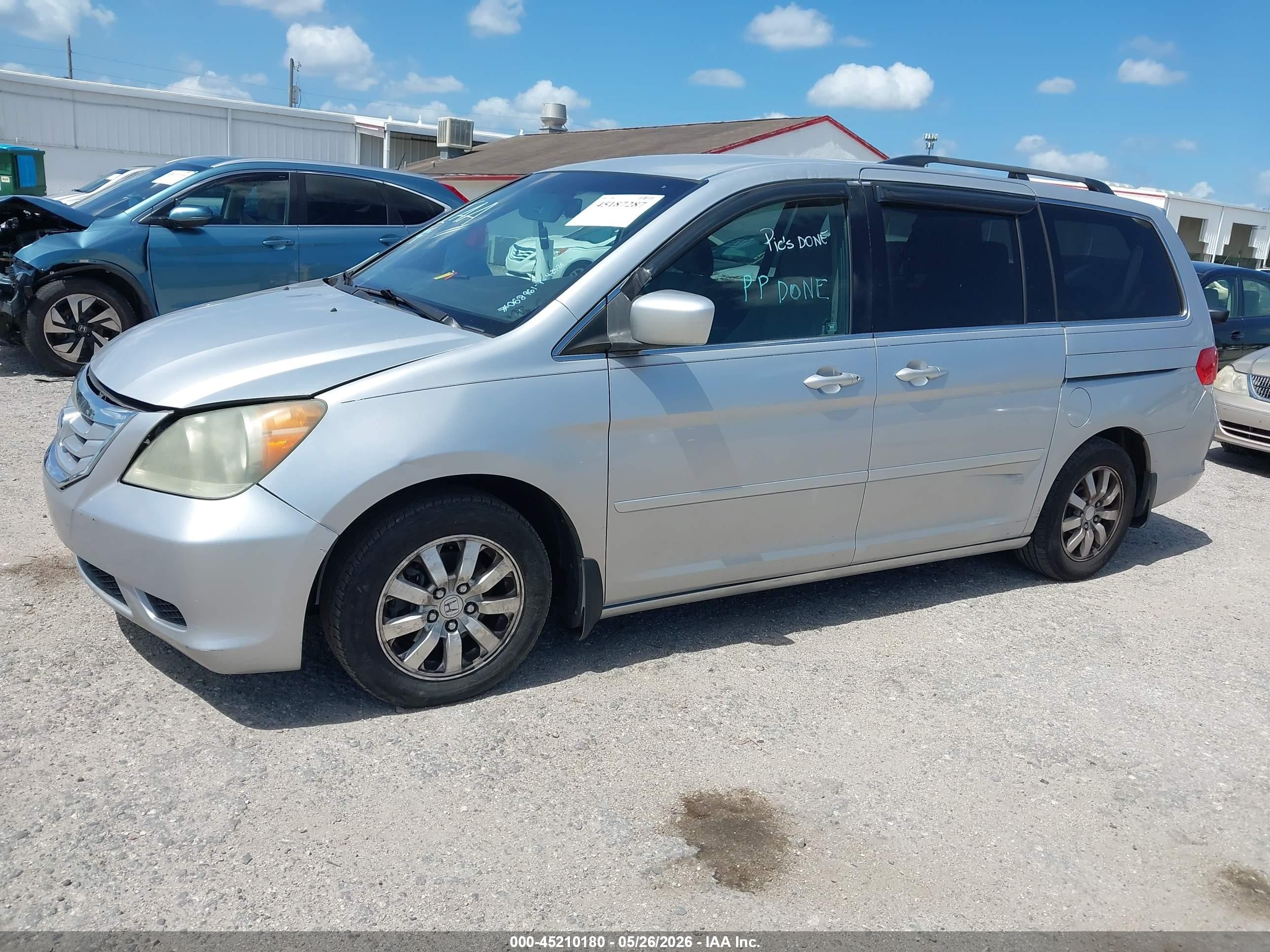 2006 Honda Odyssey Ex-l Silver vin: 5FNRL38666B442963