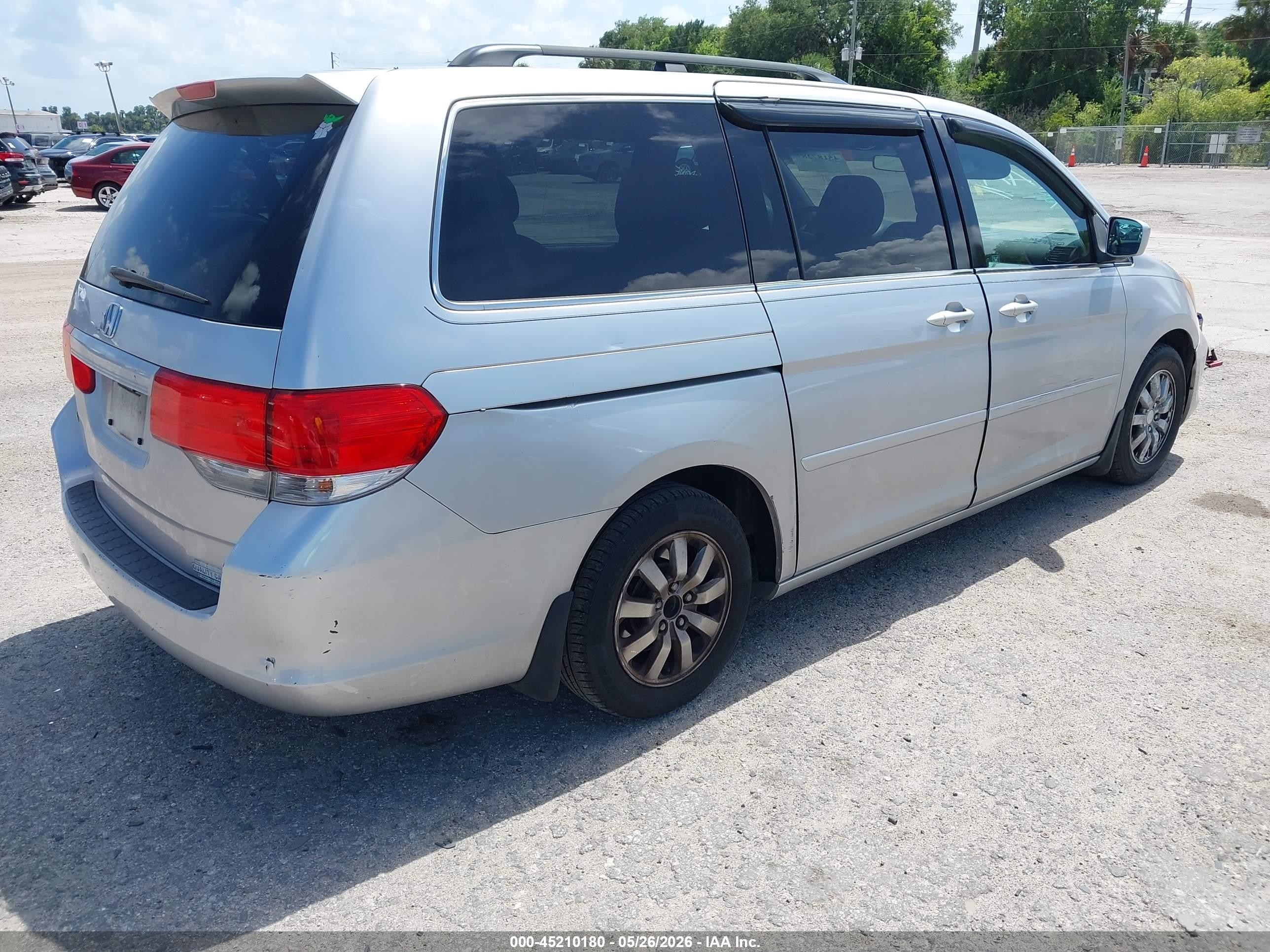 2006 Honda Odyssey Ex-l Silver vin: 5FNRL38666B442963