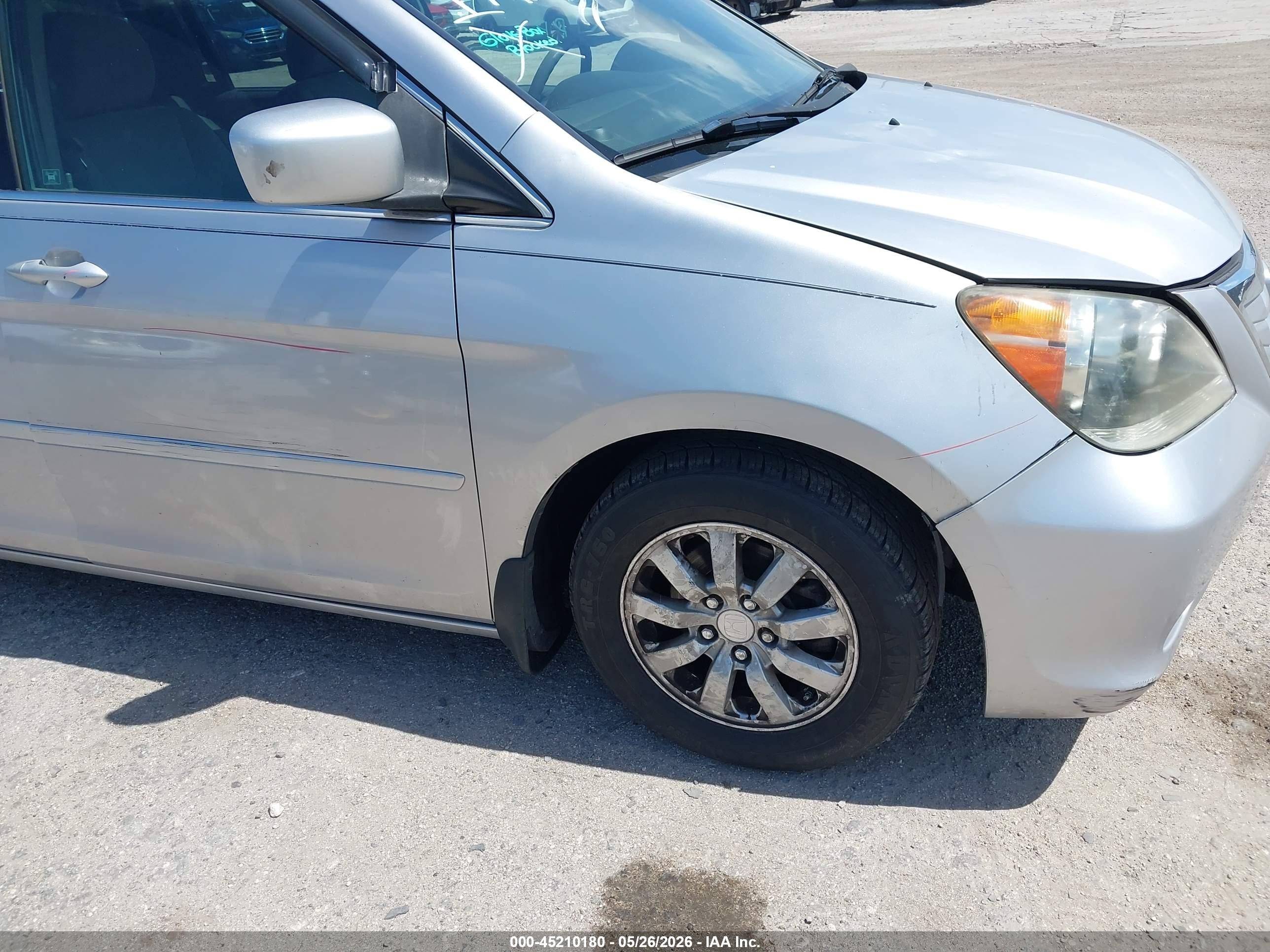 2006 Honda Odyssey Ex-l Silver vin: 5FNRL38666B442963