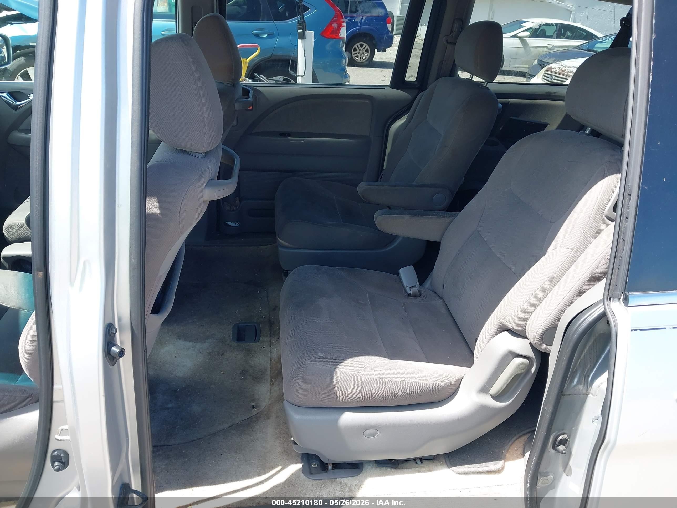 2006 Honda Odyssey Ex-l Silver vin: 5FNRL38666B442963