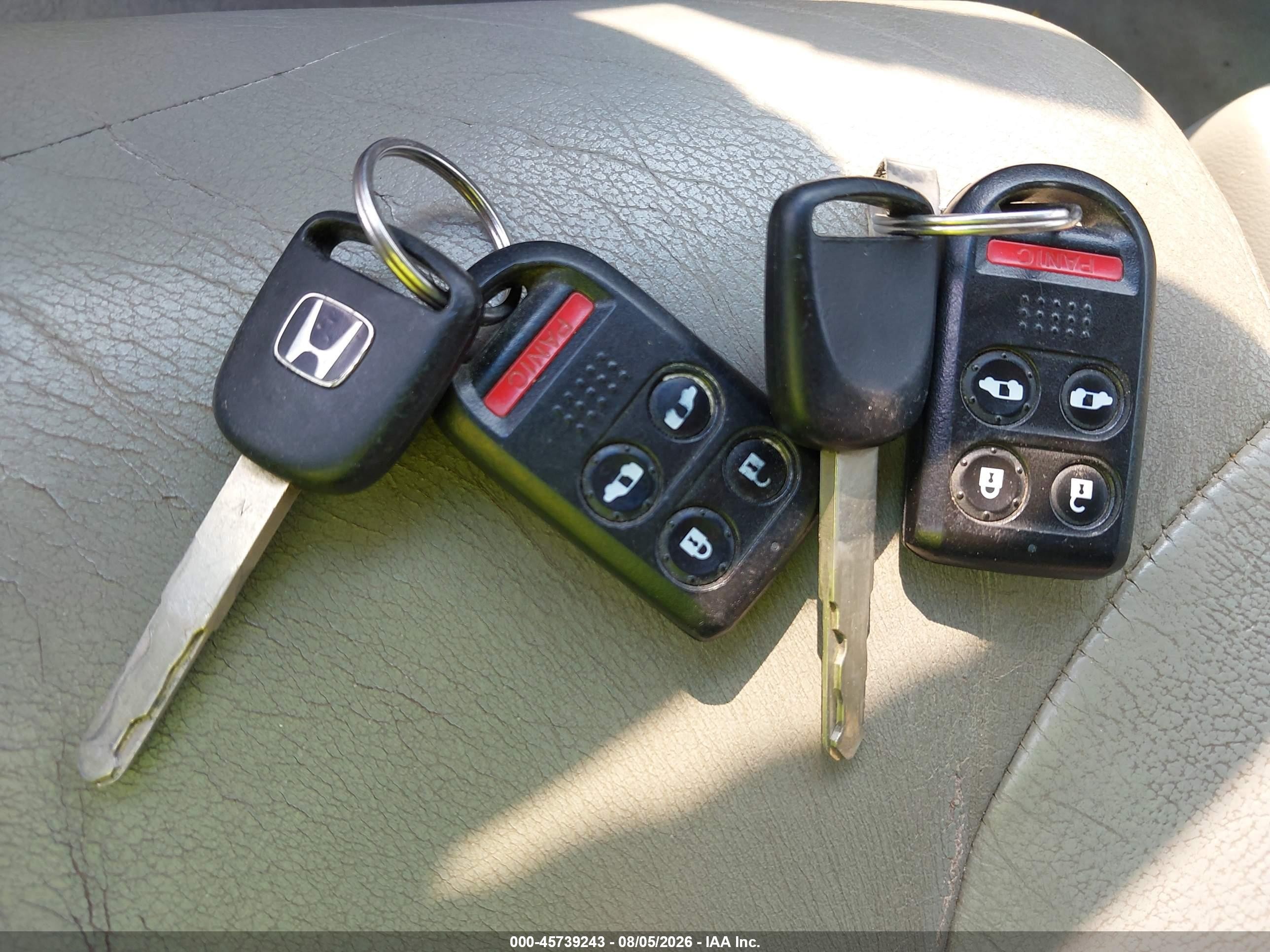 2006 Honda Odyssey Ex-l Blue vin: 5FNRL38666B461075