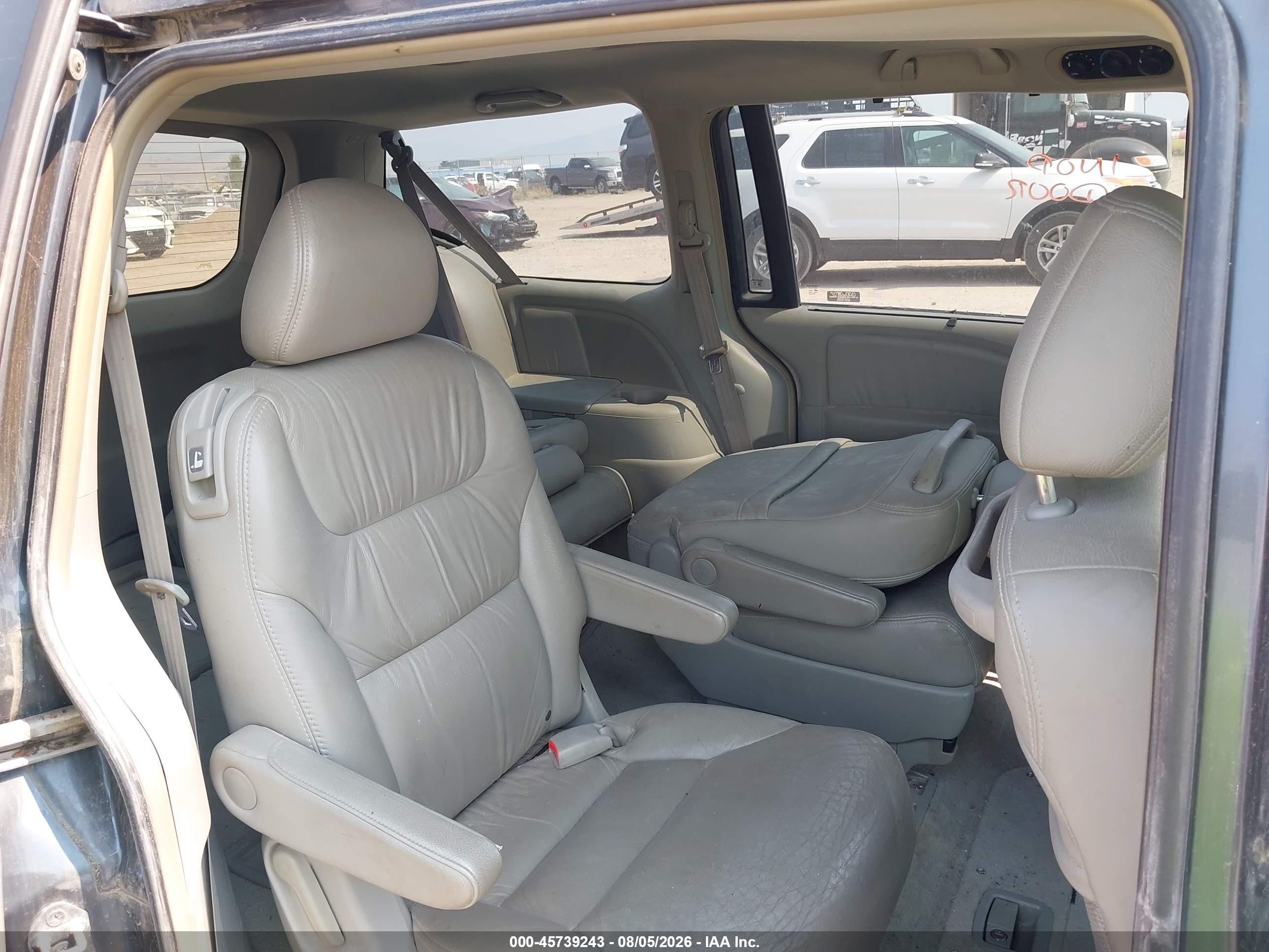 2006 Honda Odyssey Ex-l Blue vin: 5FNRL38666B461075