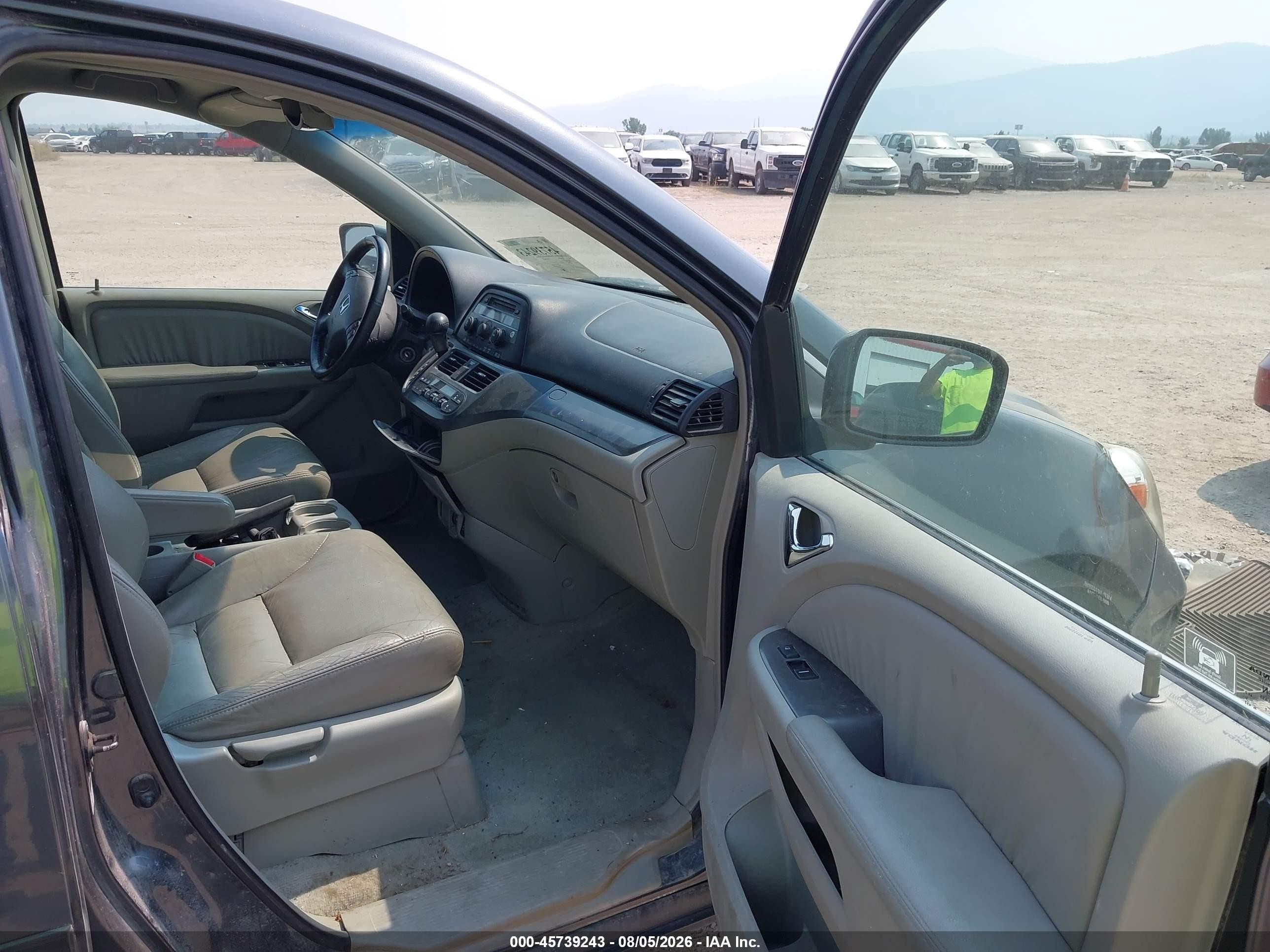 2006 Honda Odyssey Ex-l Blue vin: 5FNRL38666B461075