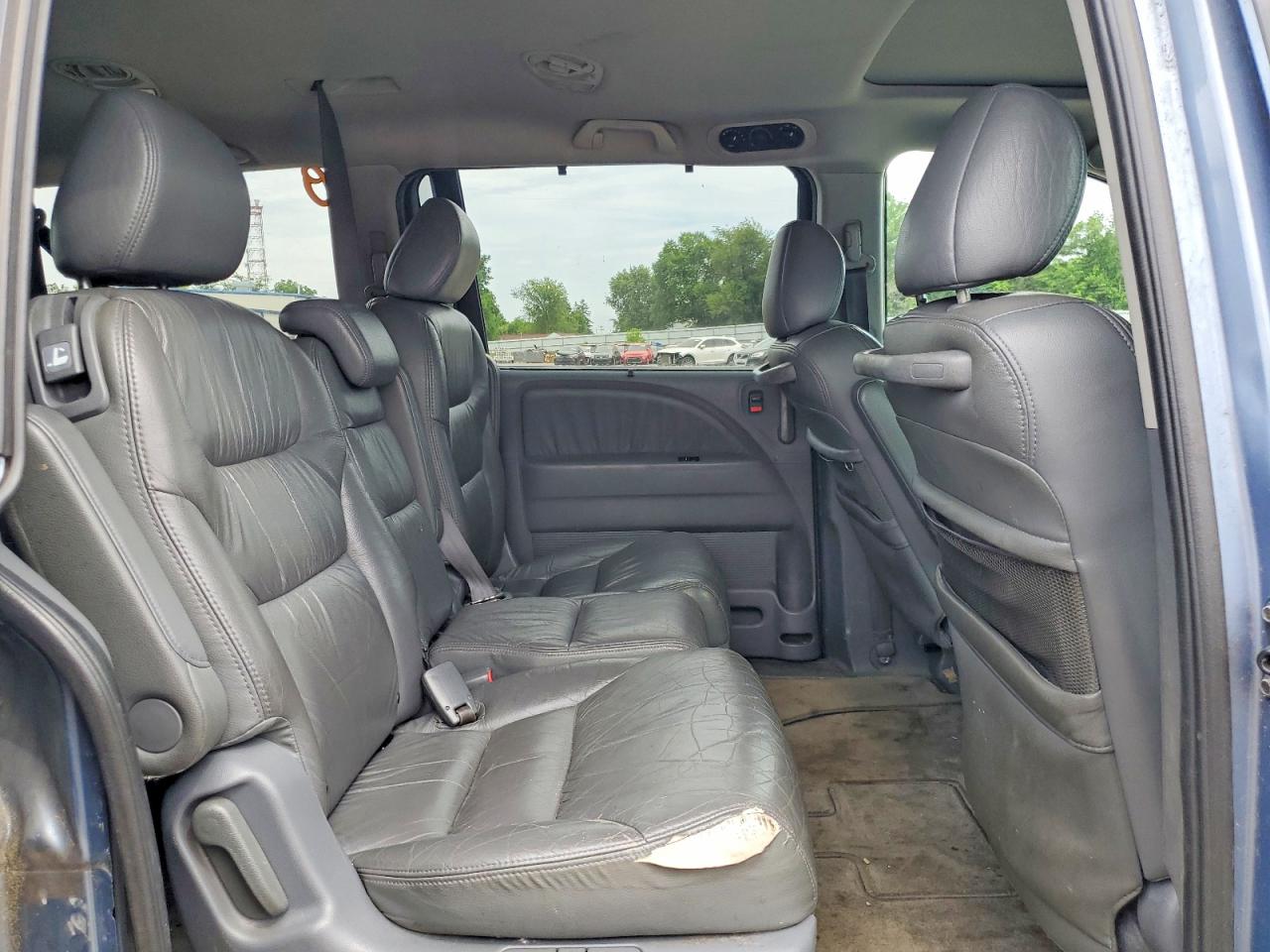 2007 Honda Odyssey Exl Синий vin: 5FNRL38667B017146