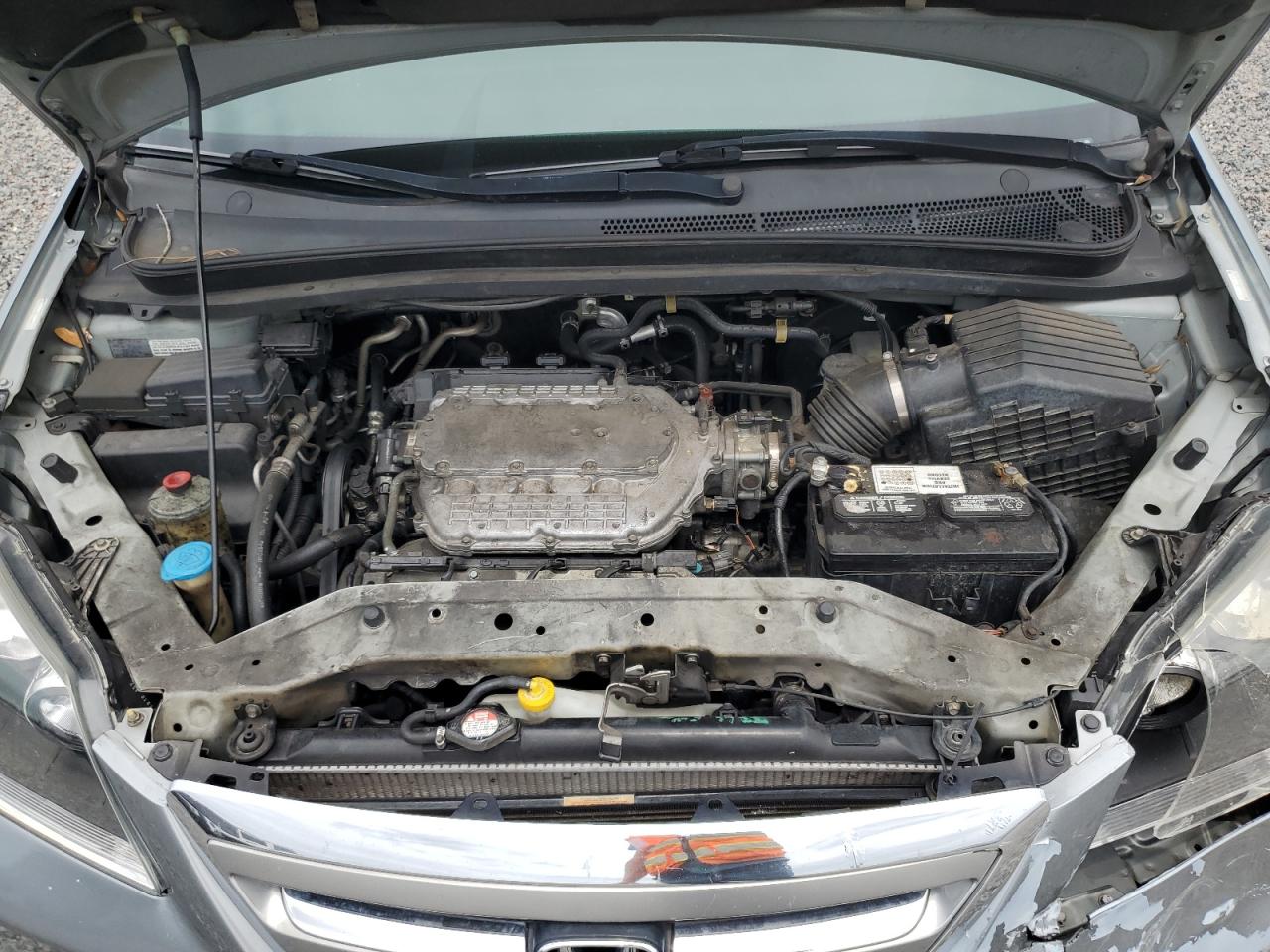 2007 Honda Odyssey Exl Gray vin: 5FNRL38667B047134