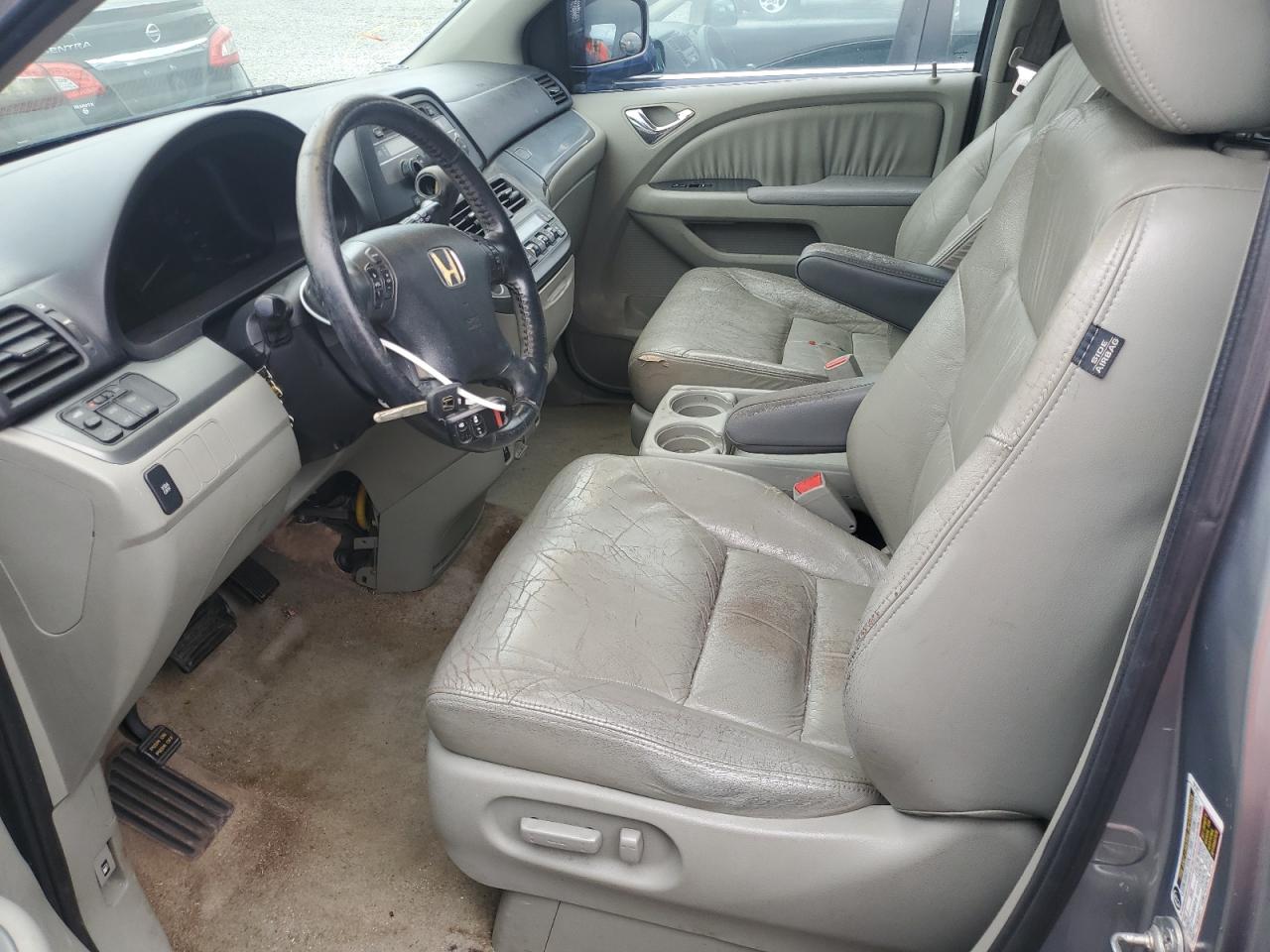 2007 Honda Odyssey Exl Gray vin: 5FNRL38667B047134