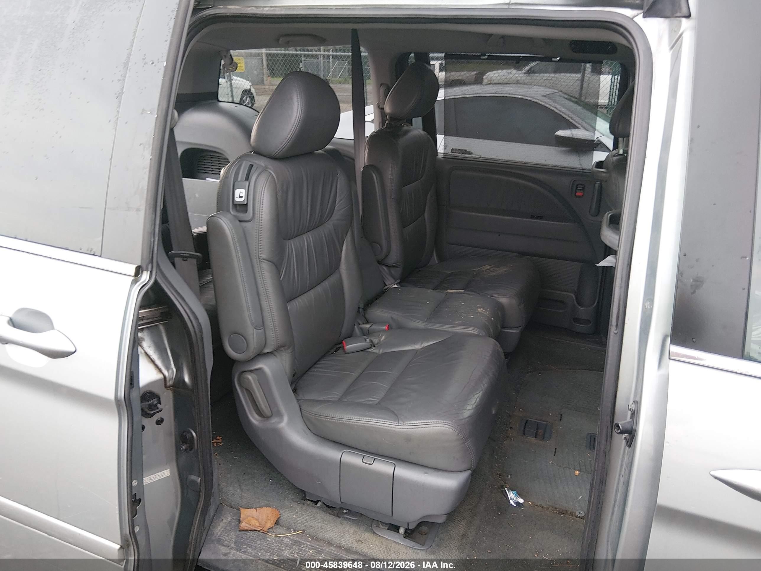 2007 Honda Odyssey Ex-l Серебряный vin: 5FNRL38667B134225