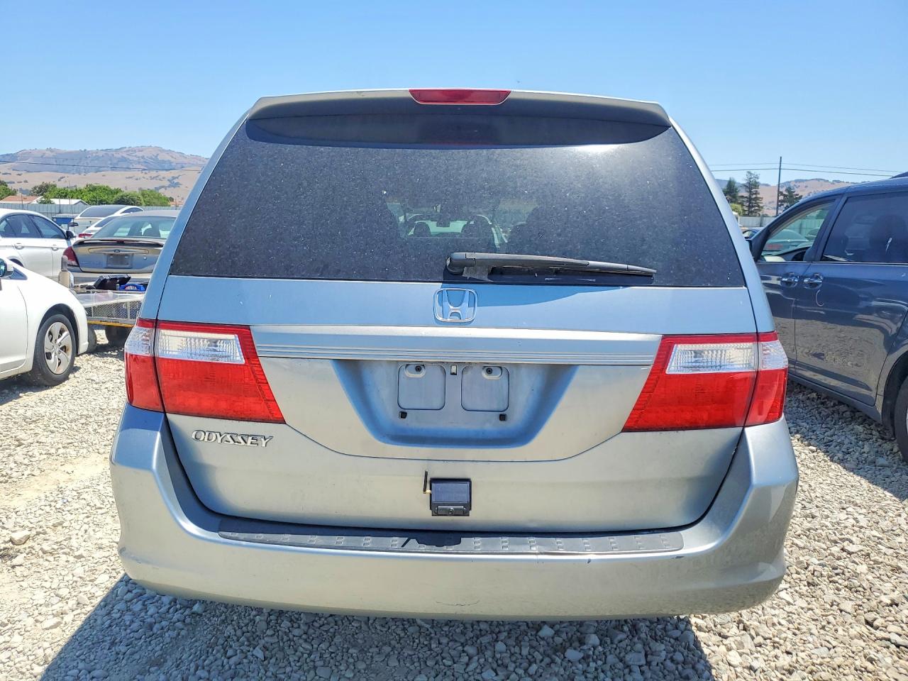 2007 Honda Odyssey Exl Gray vin: 5FNRL38667B142583