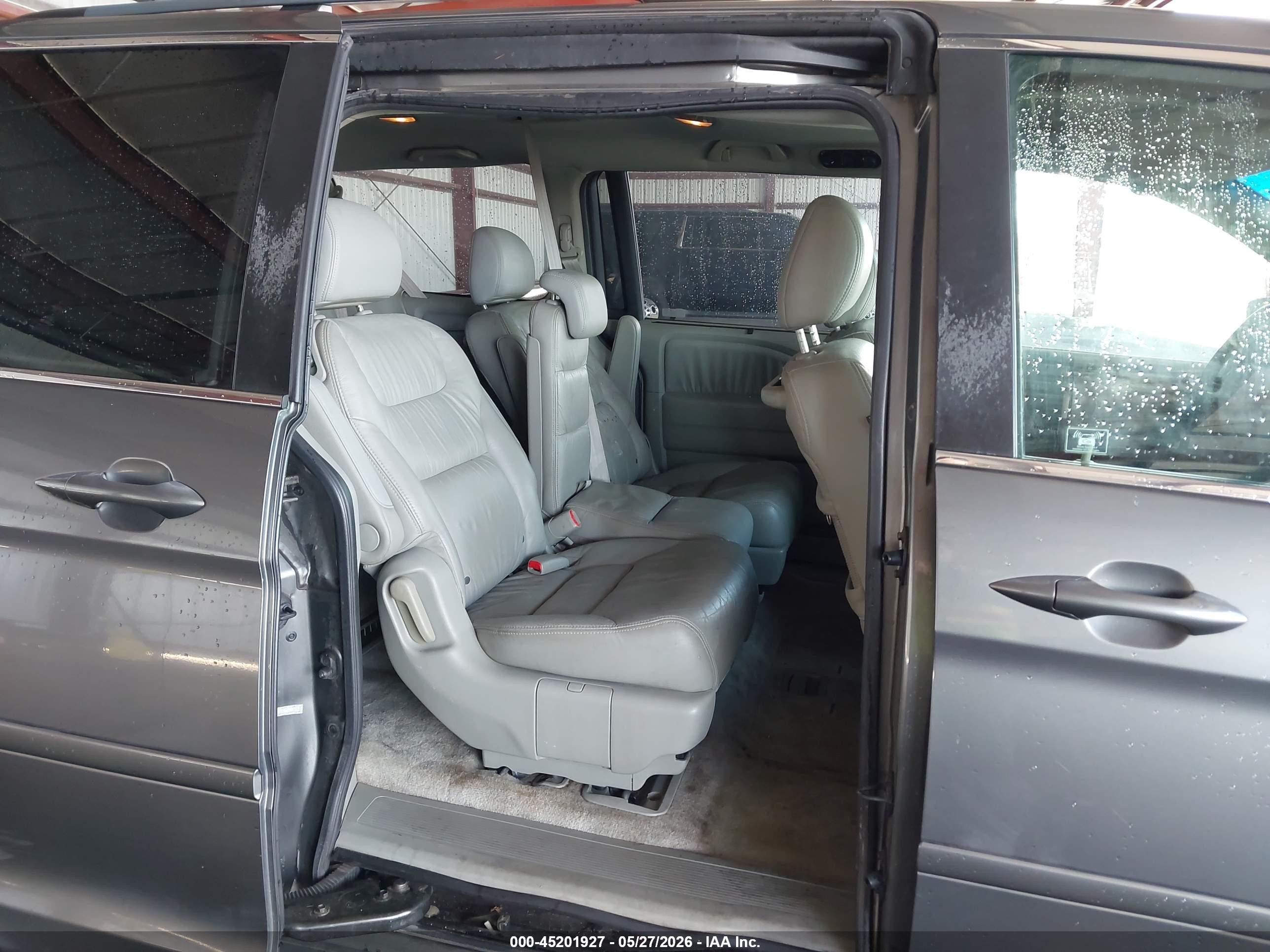 2007 Honda Odyssey Ex-l Gray vin: 5FNRL38667B407468