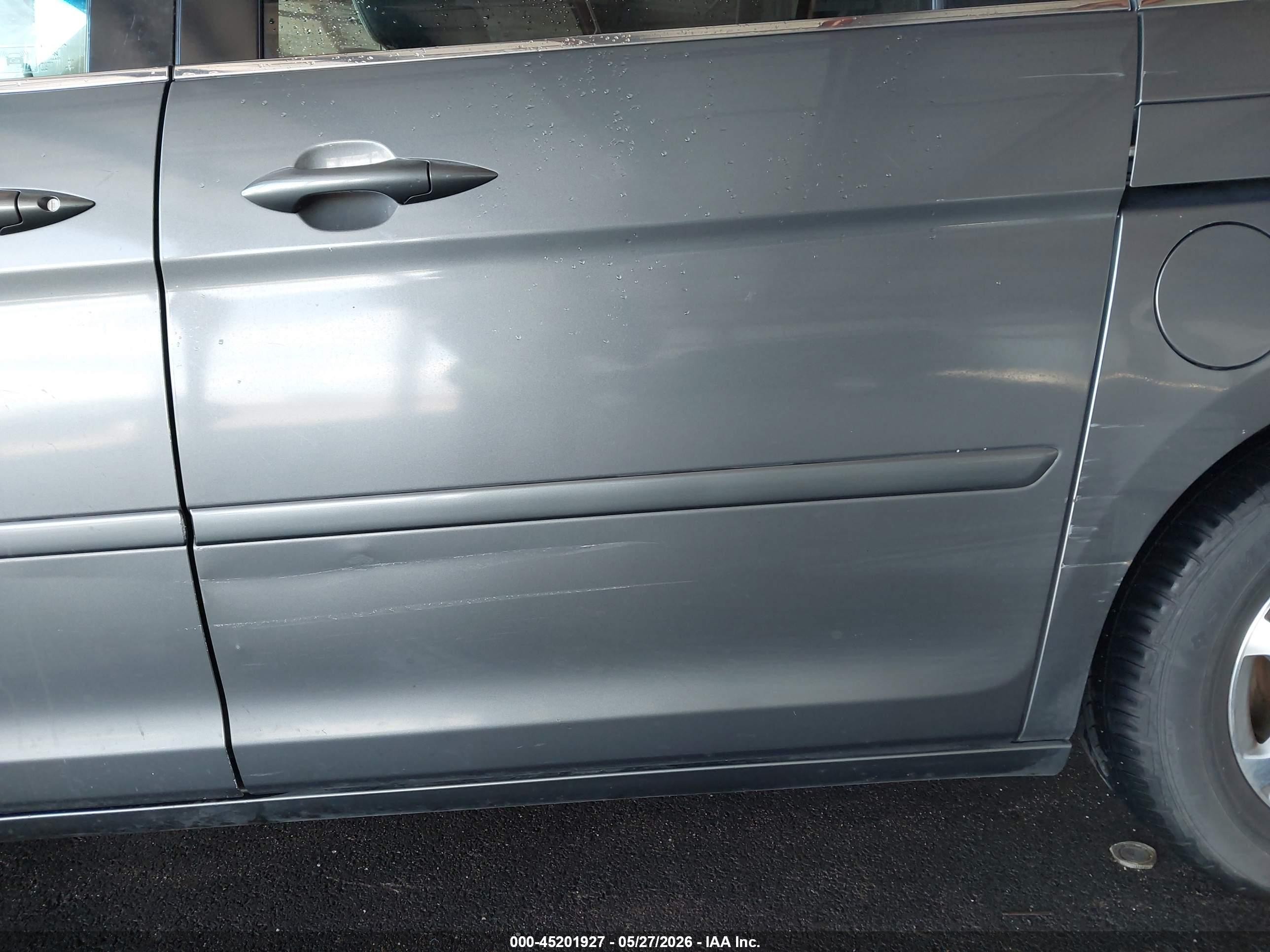 2007 Honda Odyssey Ex-l Gray vin: 5FNRL38667B407468
