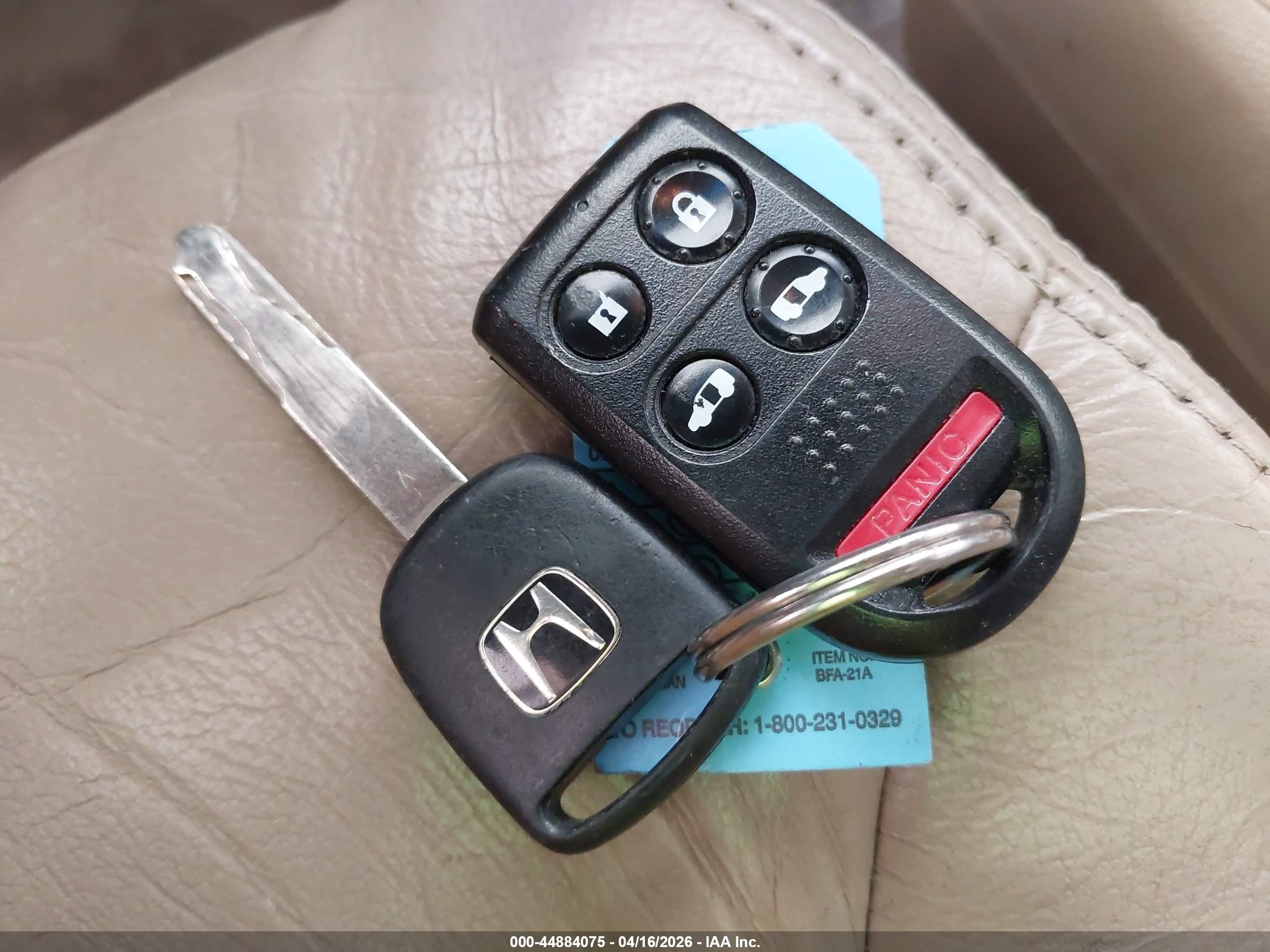 2007 Honda Odyssey Ex-l Maroon vin: 5FNRL38667B418387