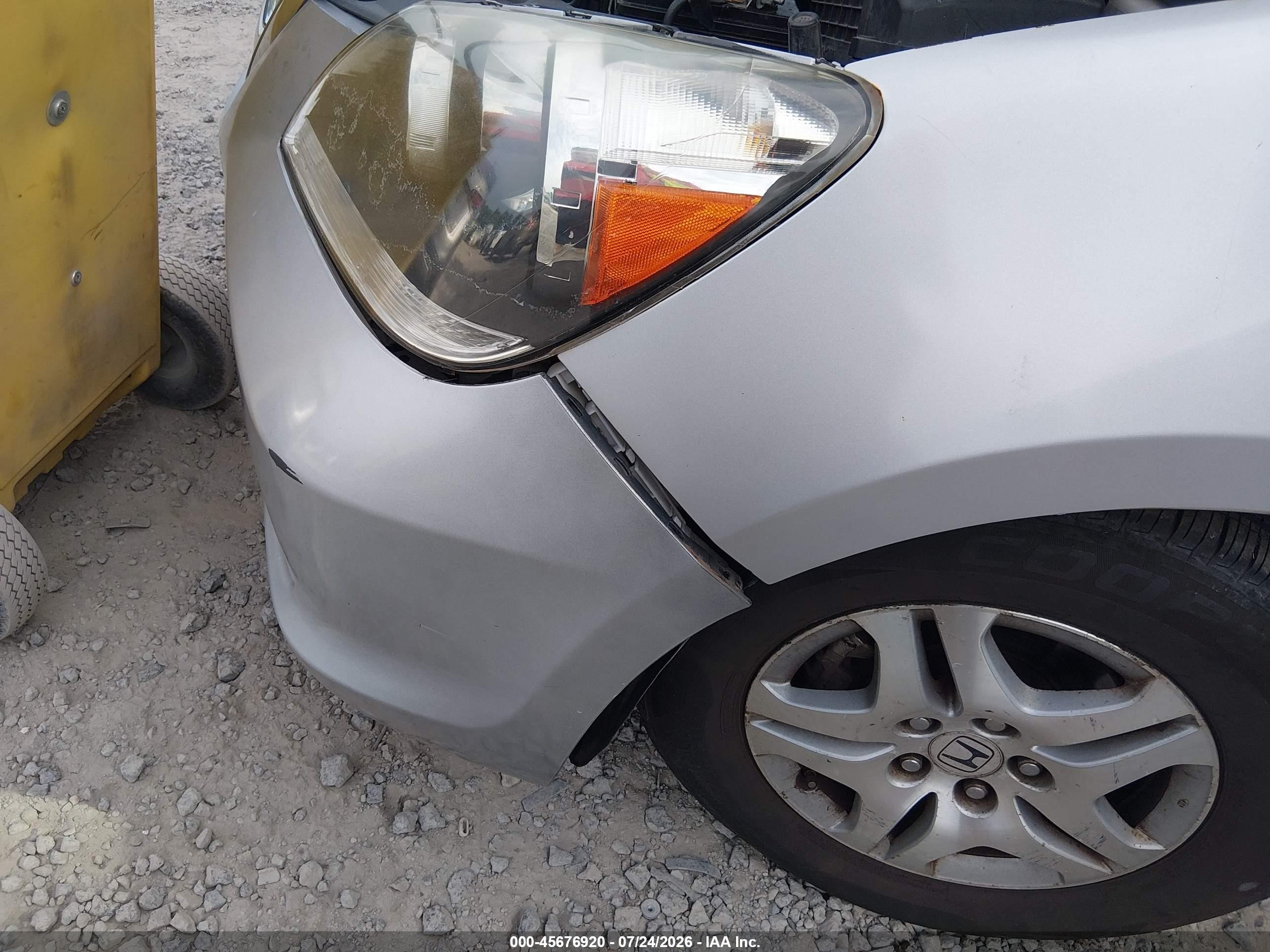 2007 Honda Odyssey Ex-l Silver vin: 5FNRL38667B439370