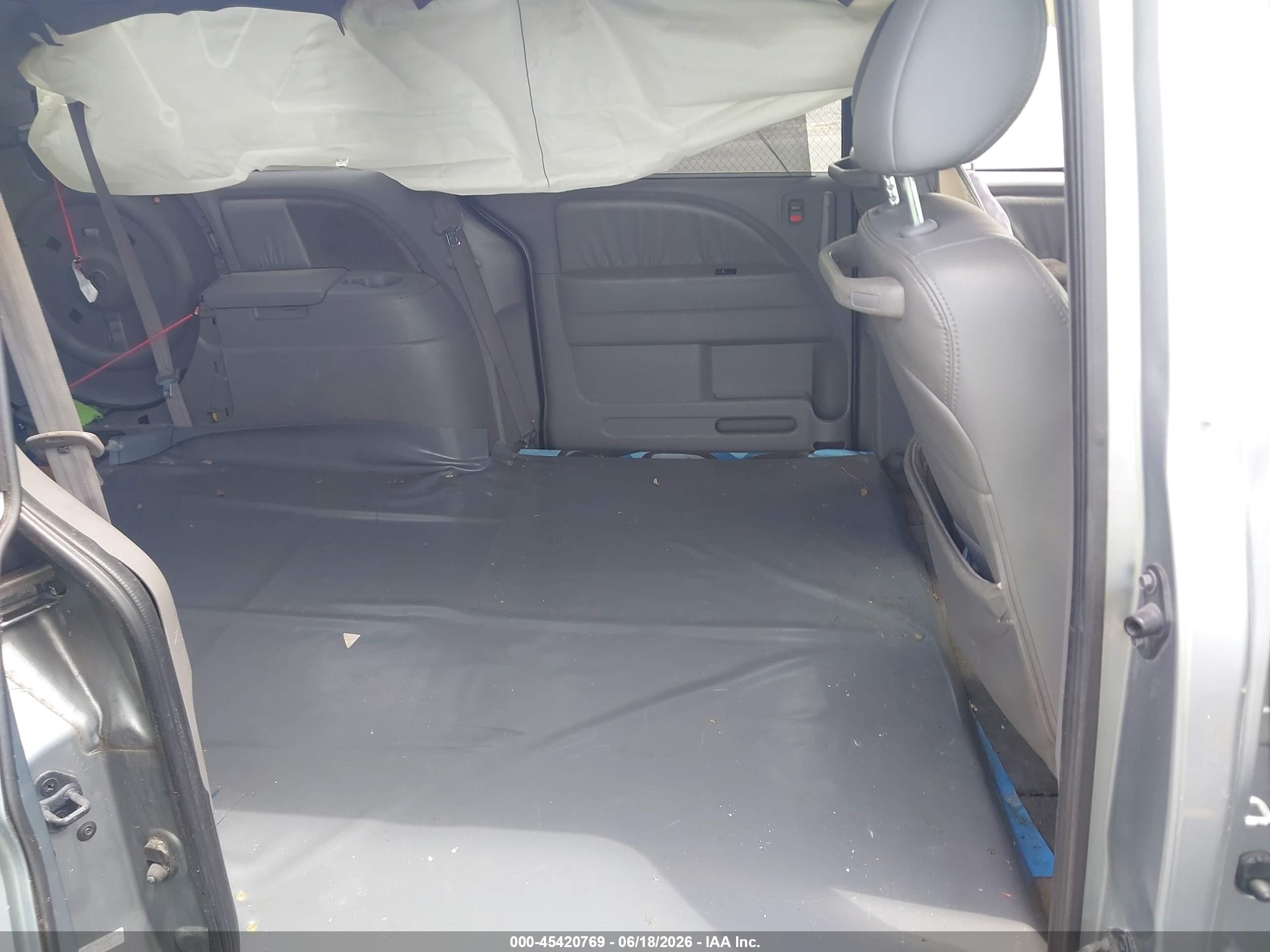 2008 Honda Odyssey Ex-l Gray vin: 5FNRL38668B104532