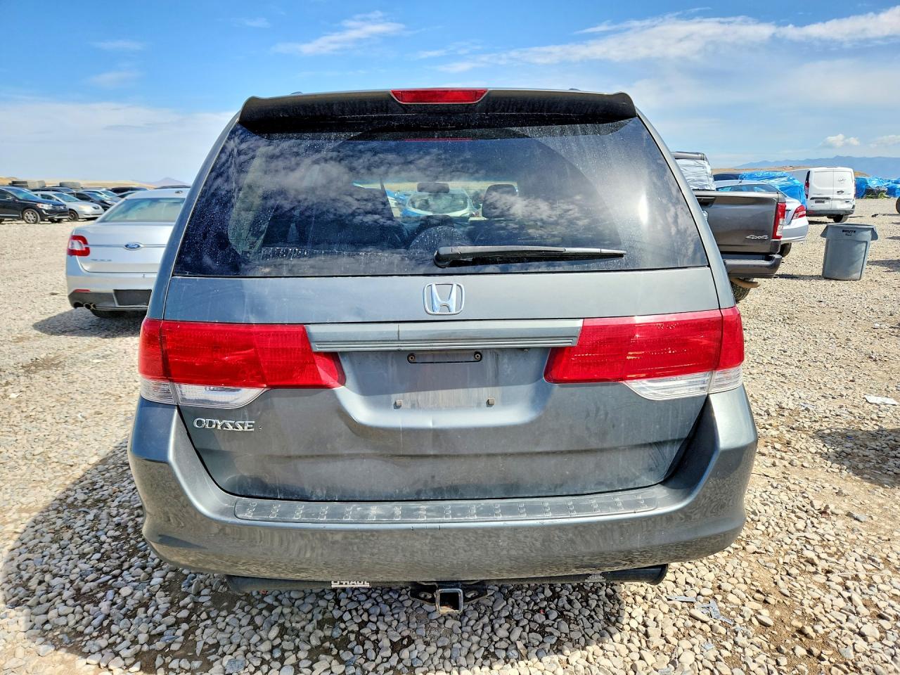 2008 Honda Odyssey Exl Gray vin: 5FNRL38668B403504