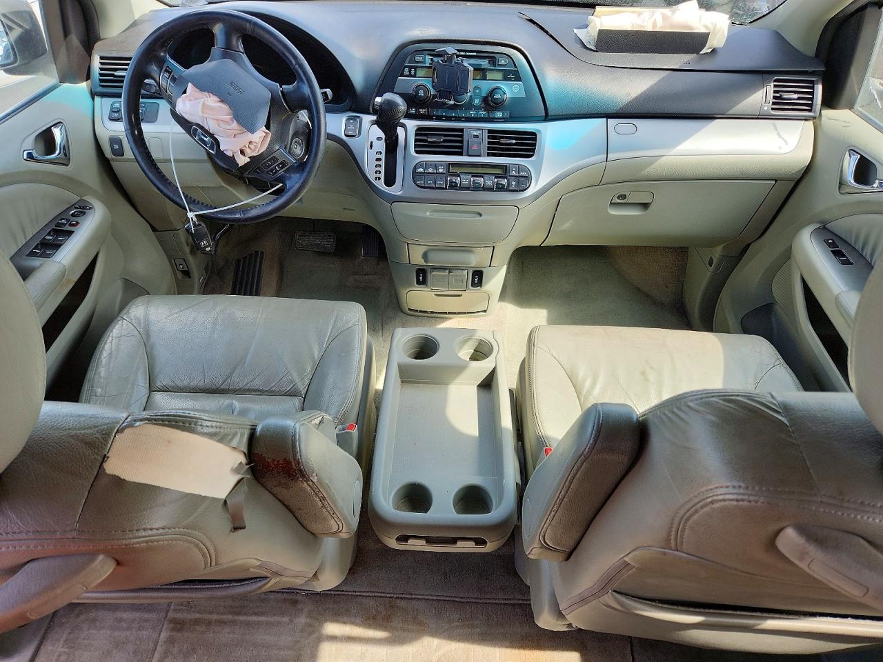 2008 Honda Odyssey Exl Gray vin: 5FNRL38668B403504