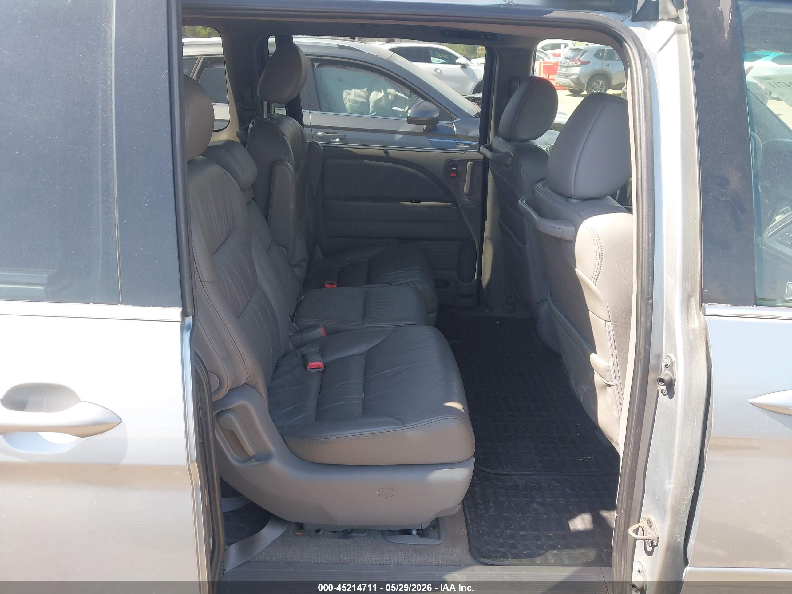 2009 Honda Odyssey Ex-l Gray vin: 5FNRL38669B034600