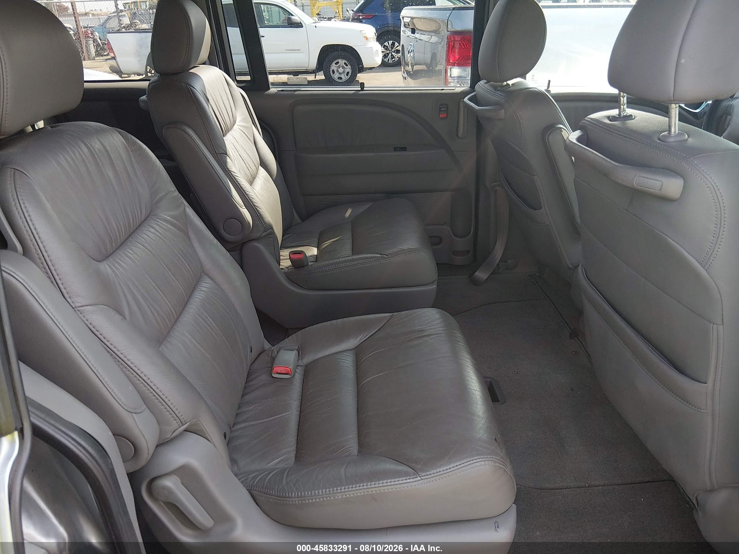 2009 Honda Odyssey Ex-l Light Blue vin: 5FNRL38669B059139