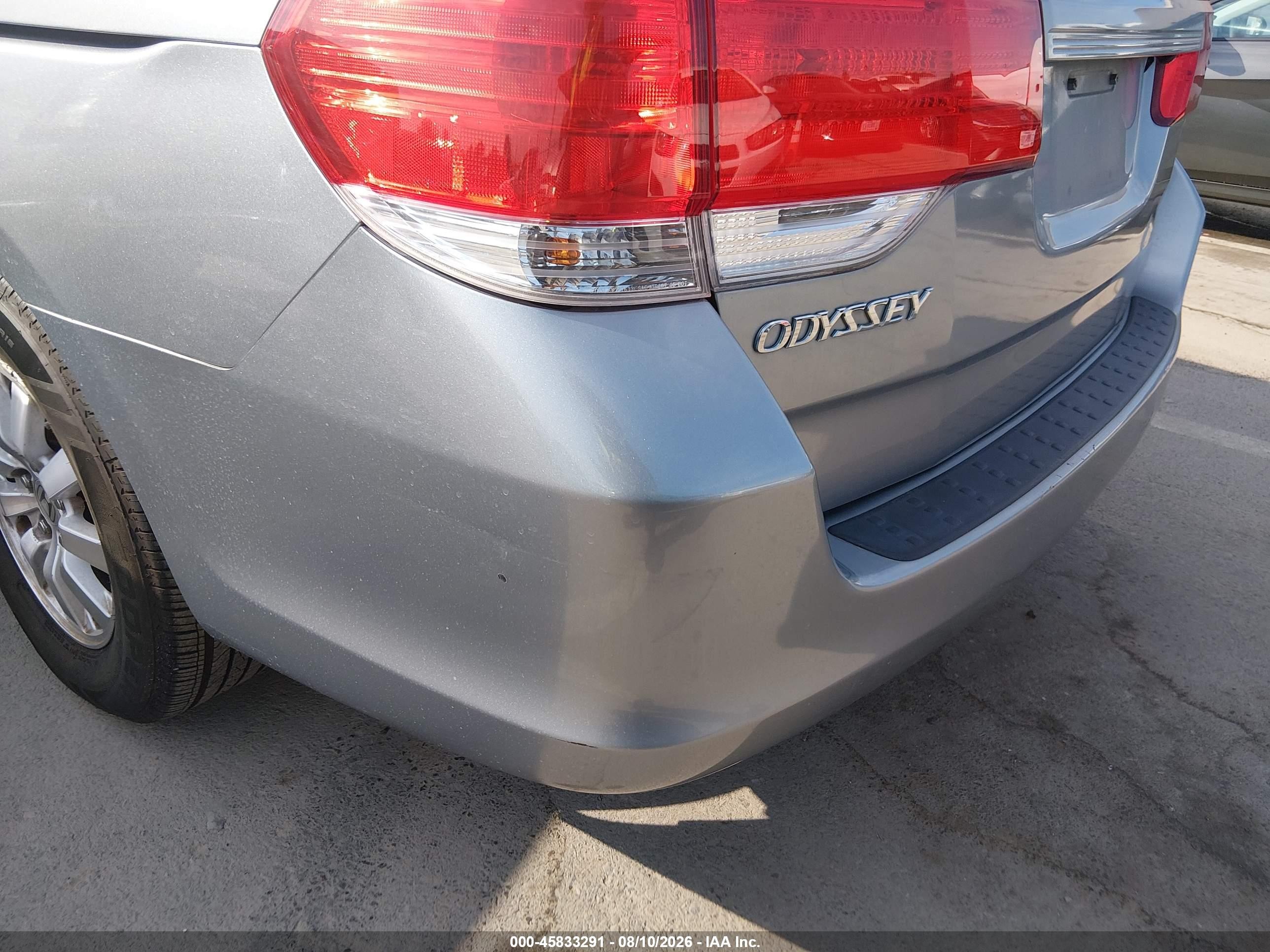 2009 Honda Odyssey Ex-l Light Blue vin: 5FNRL38669B059139