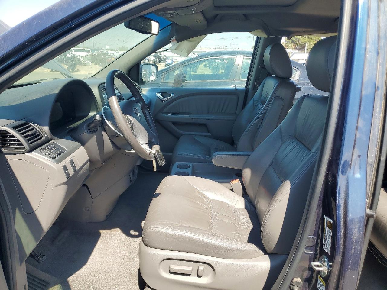 2009 Honda Odyssey Exl Gray vin: 5FNRL38669B406632
