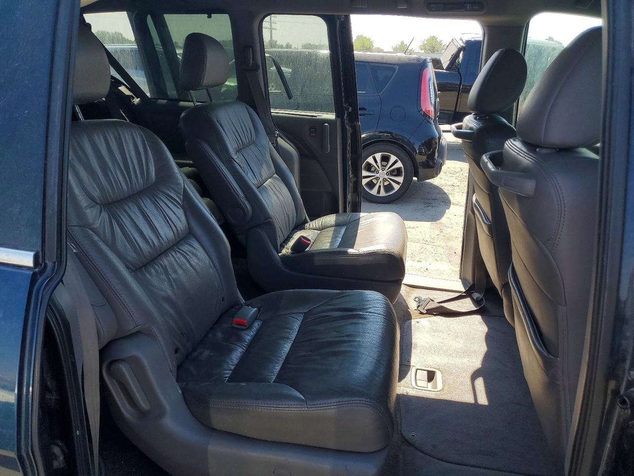 2009 Honda Odyssey Exl Gray vin: 5FNRL38669B406632