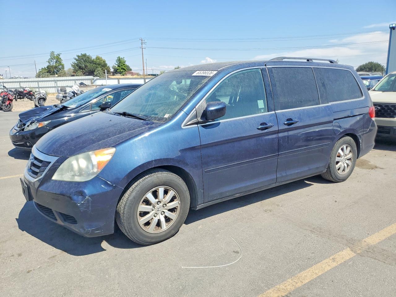 2009 Honda Odyssey Exl Gray vin: 5FNRL38669B406632
