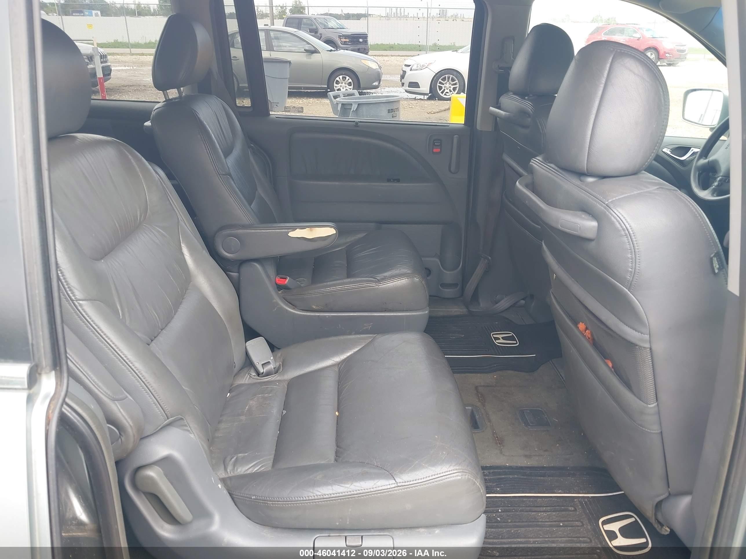 2005 Honda Odyssey Ex-l Light Blue vin: 5FNRL38675B042392