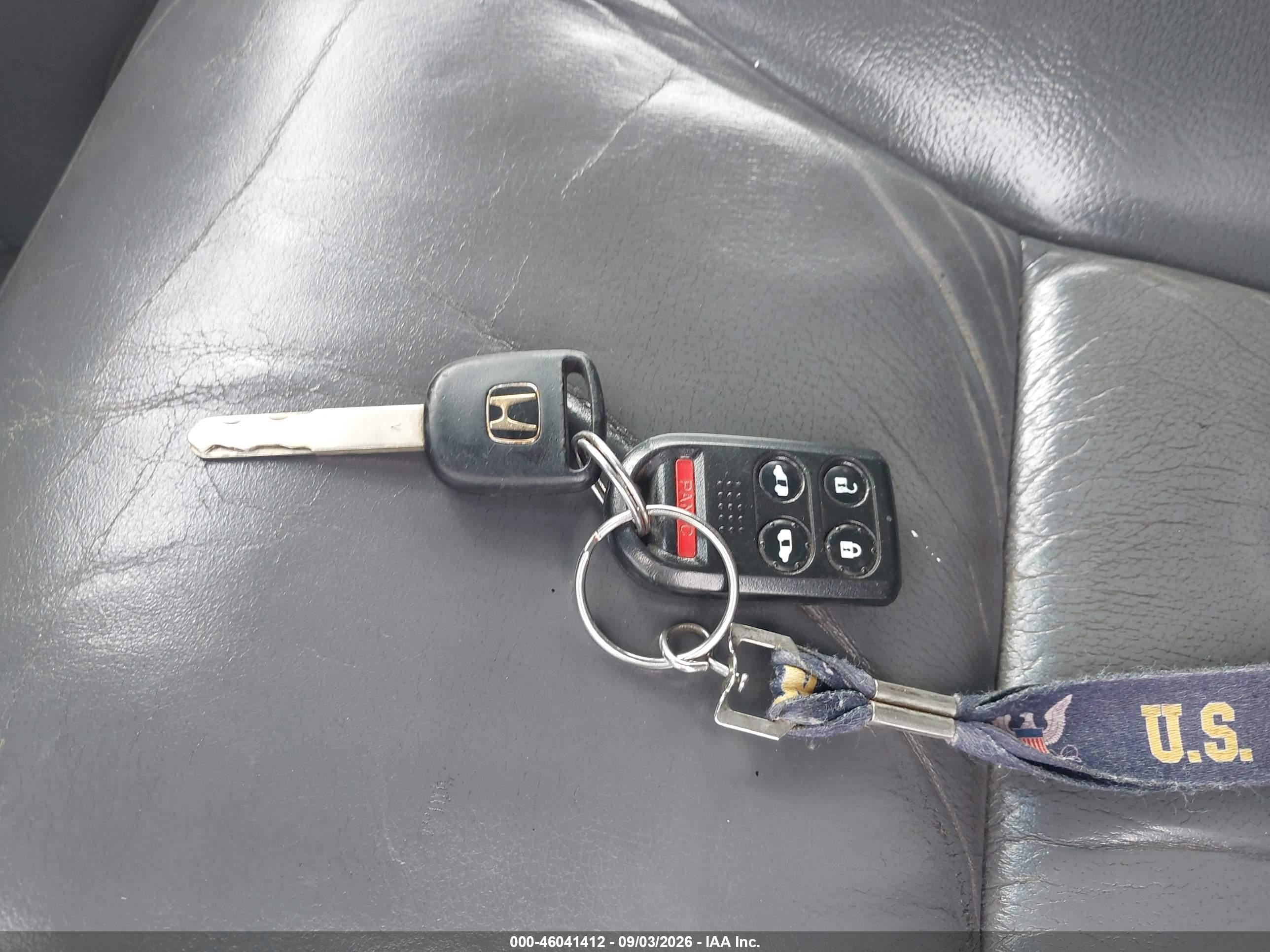 2005 Honda Odyssey Ex-l Light Blue vin: 5FNRL38675B042392