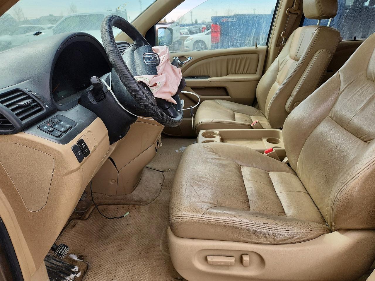 2005 Honda Odyssey Ex-l Gold vin: 5FNRL38675B505180
