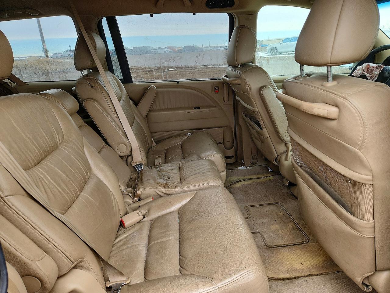 2005 Honda Odyssey Ex-l Gold vin: 5FNRL38675B505180