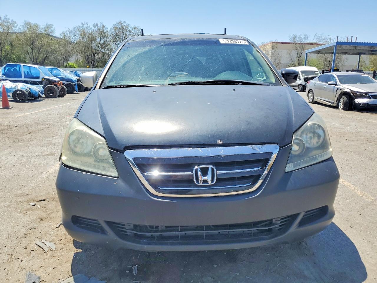 2006 Honda Odyssey Exl Black vin: 5FNRL38676B044340