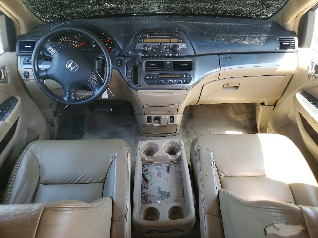 2006 Honda Odyssey Exl Black vin: 5FNRL38676B044340